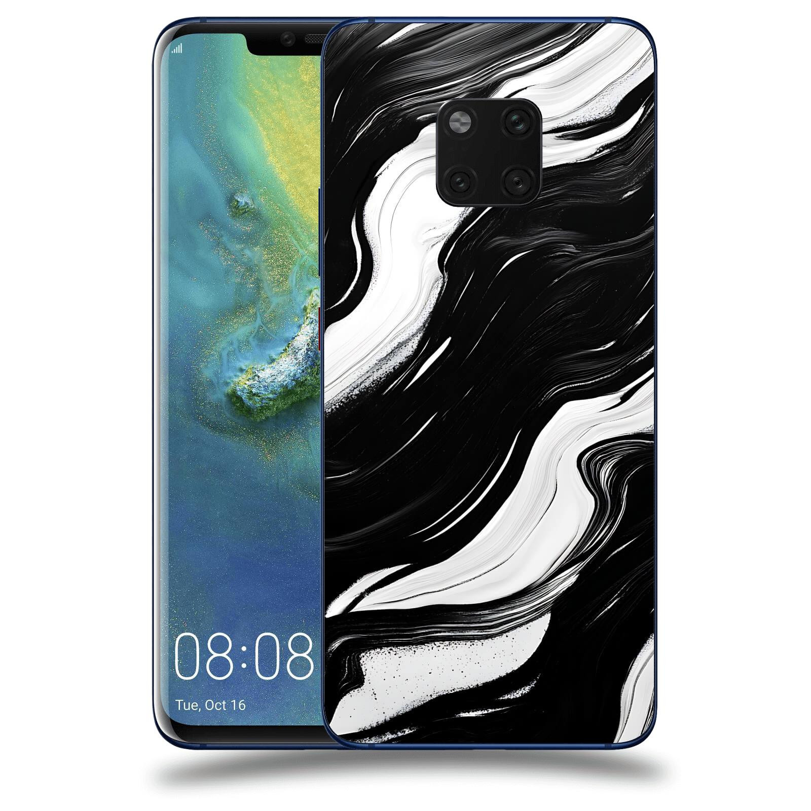 ACOVER Kryt na mobil Huawei Mate 20 Pro - Monochromie a Proudění