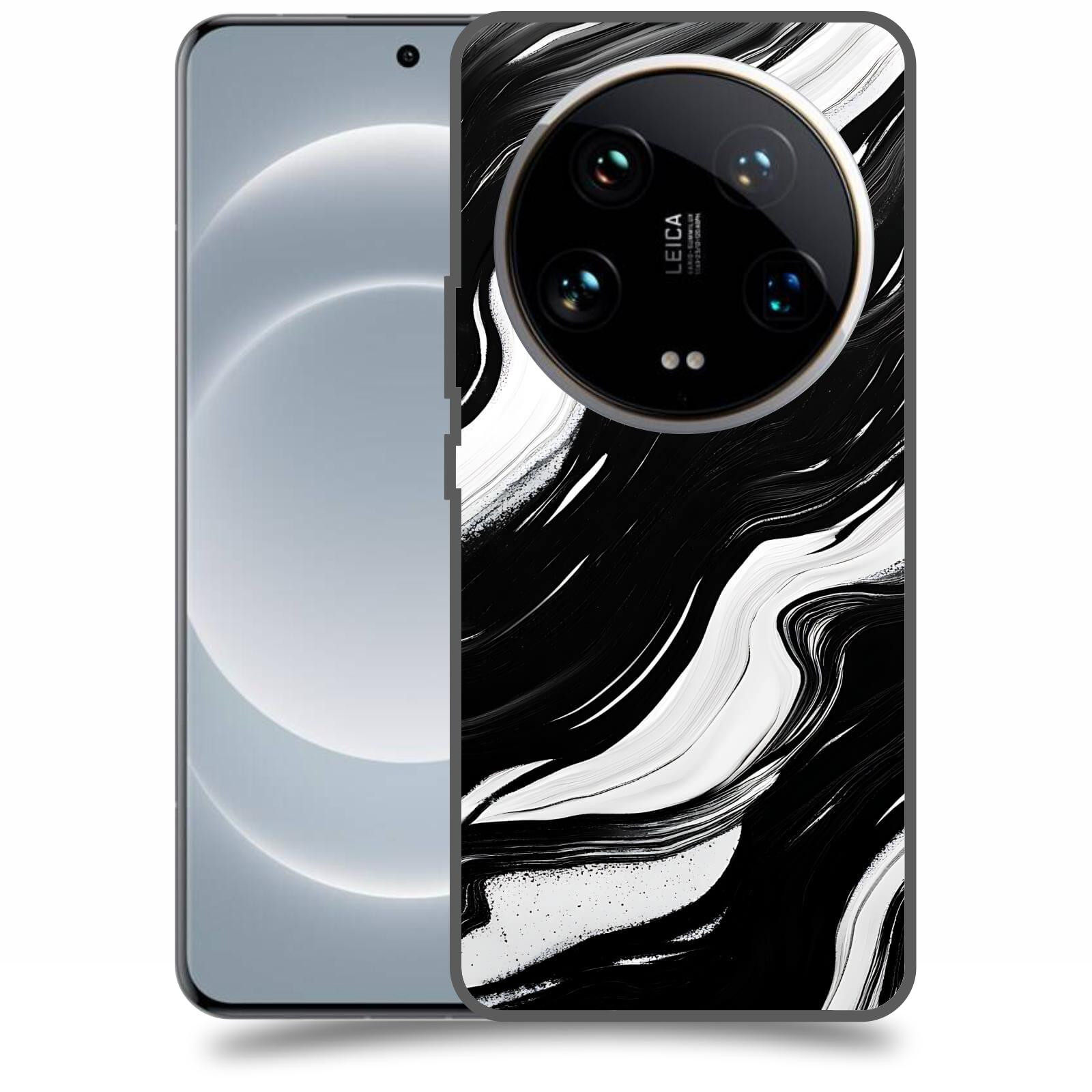 ACOVER Kryt na mobil Xiaomi 14 Ultra - Monochromie a Proudění