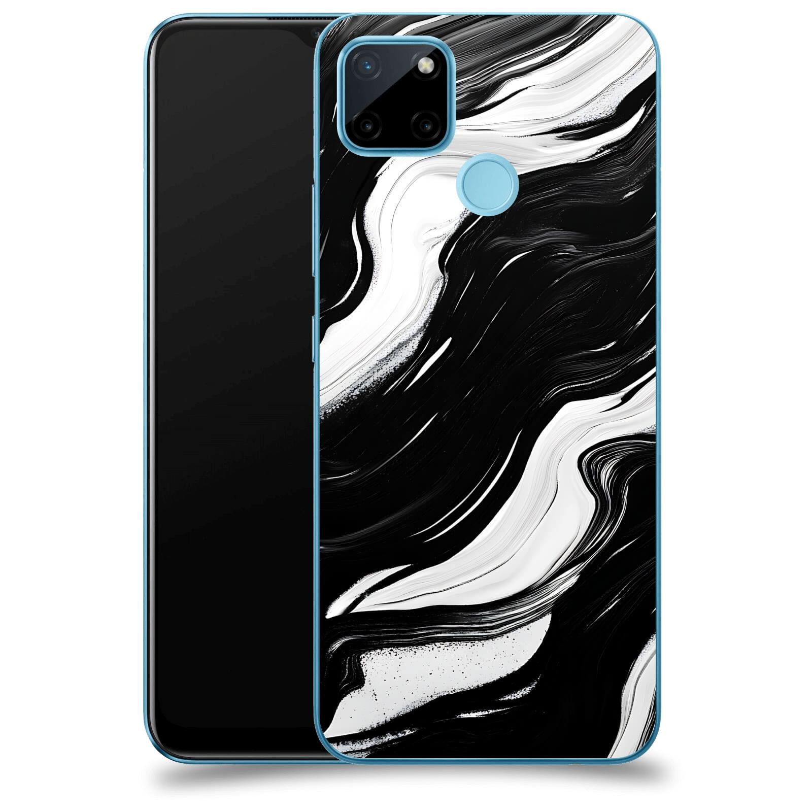 ACOVER Kryt na mobil Realme C21Y - Monochromie a Proudění
