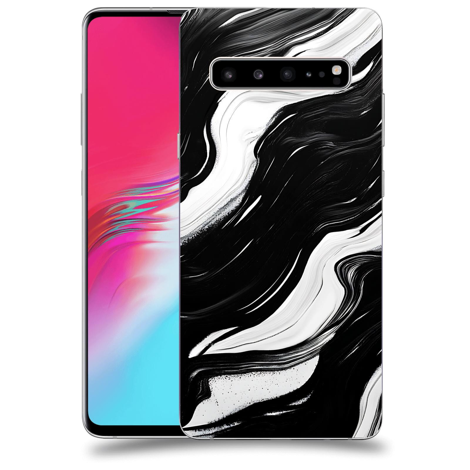 ACOVER Kryt na mobil Samsung Galaxy S10 G973 - Monochromie a Proudění