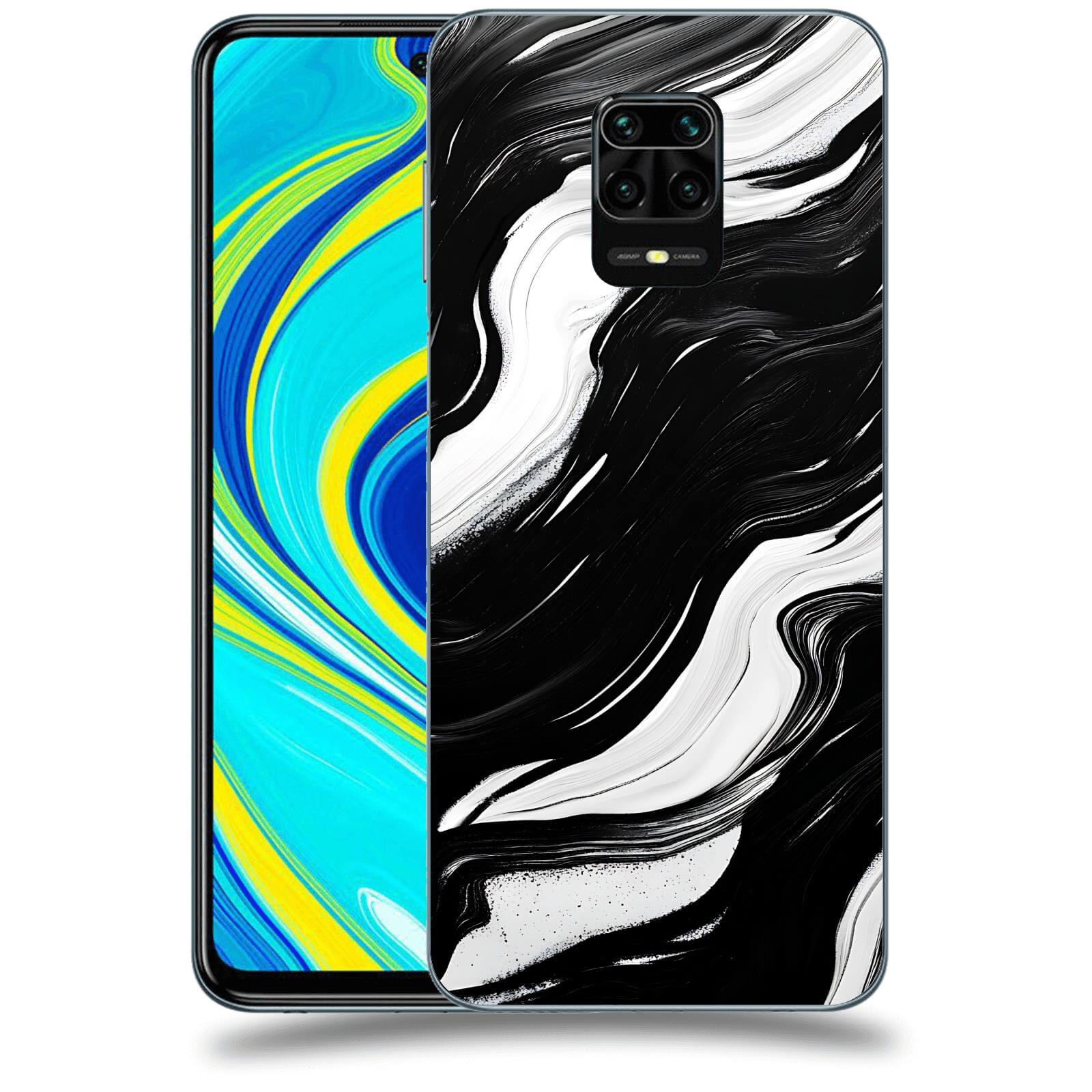ACOVER Kryt na mobil Xiaomi Redmi Note 9S - Monochromie a Proudění