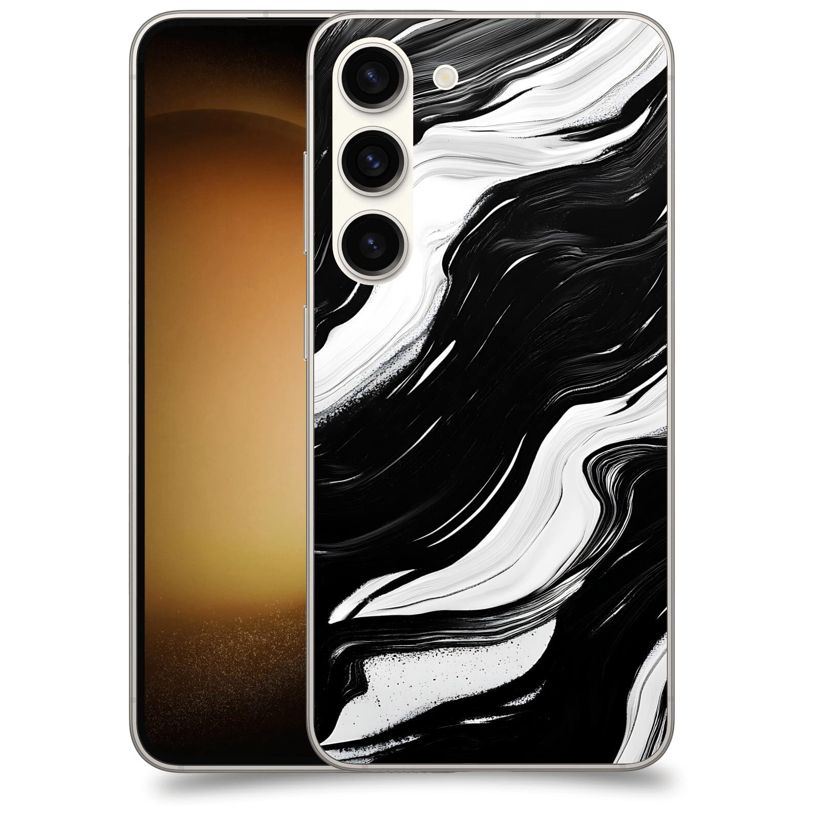 ACOVER Kryt na mobil Samsung Galaxy S23 5G - Monochromie a Proudění