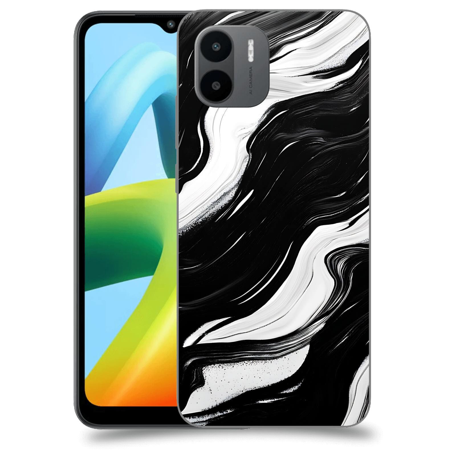 ACOVER Kryt na mobil Xiaomi Redmi A1+ - Monochromie a Proudění