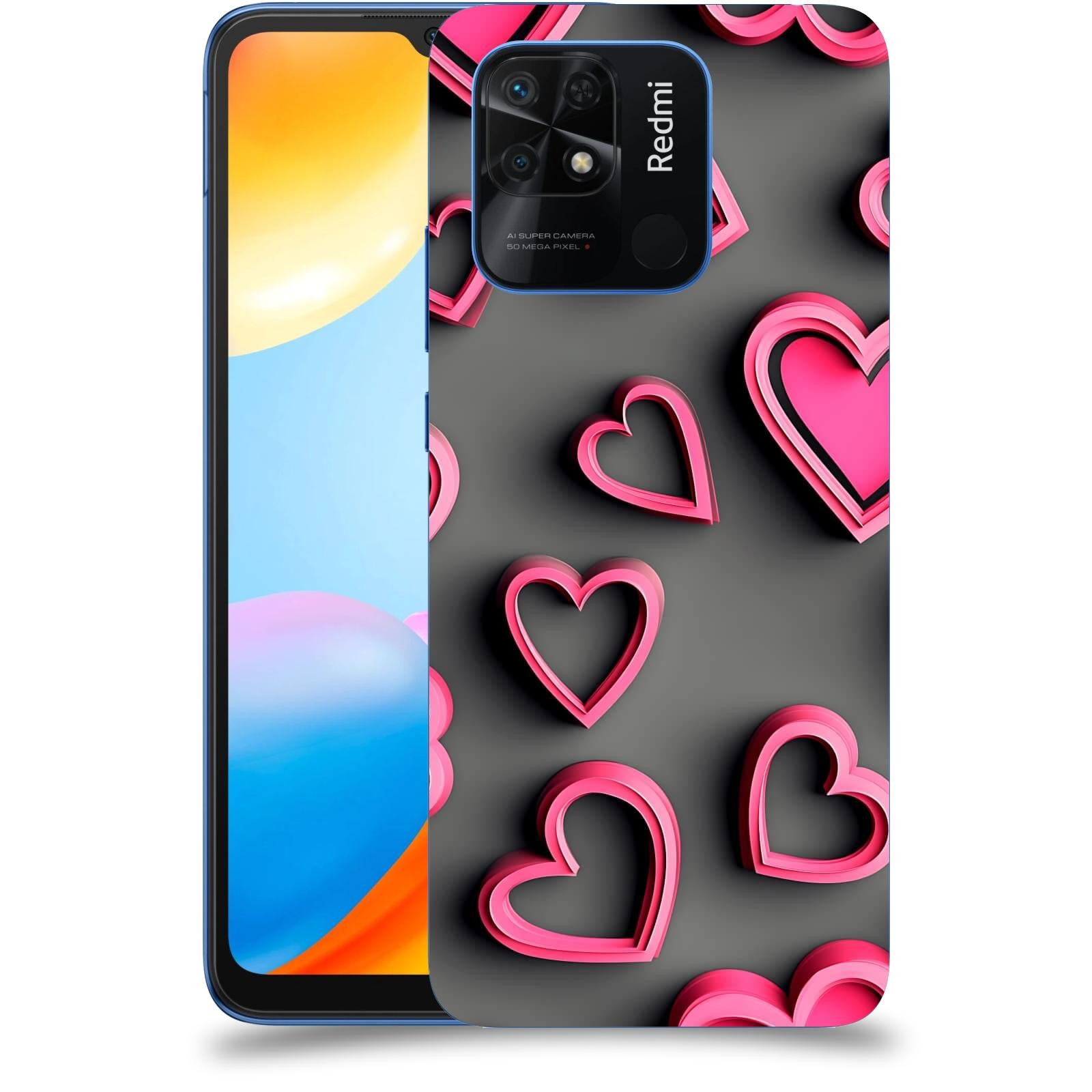 ACOVER Kryt na mobil Xiaomi Redmi 10C - Romantika a Harmonie