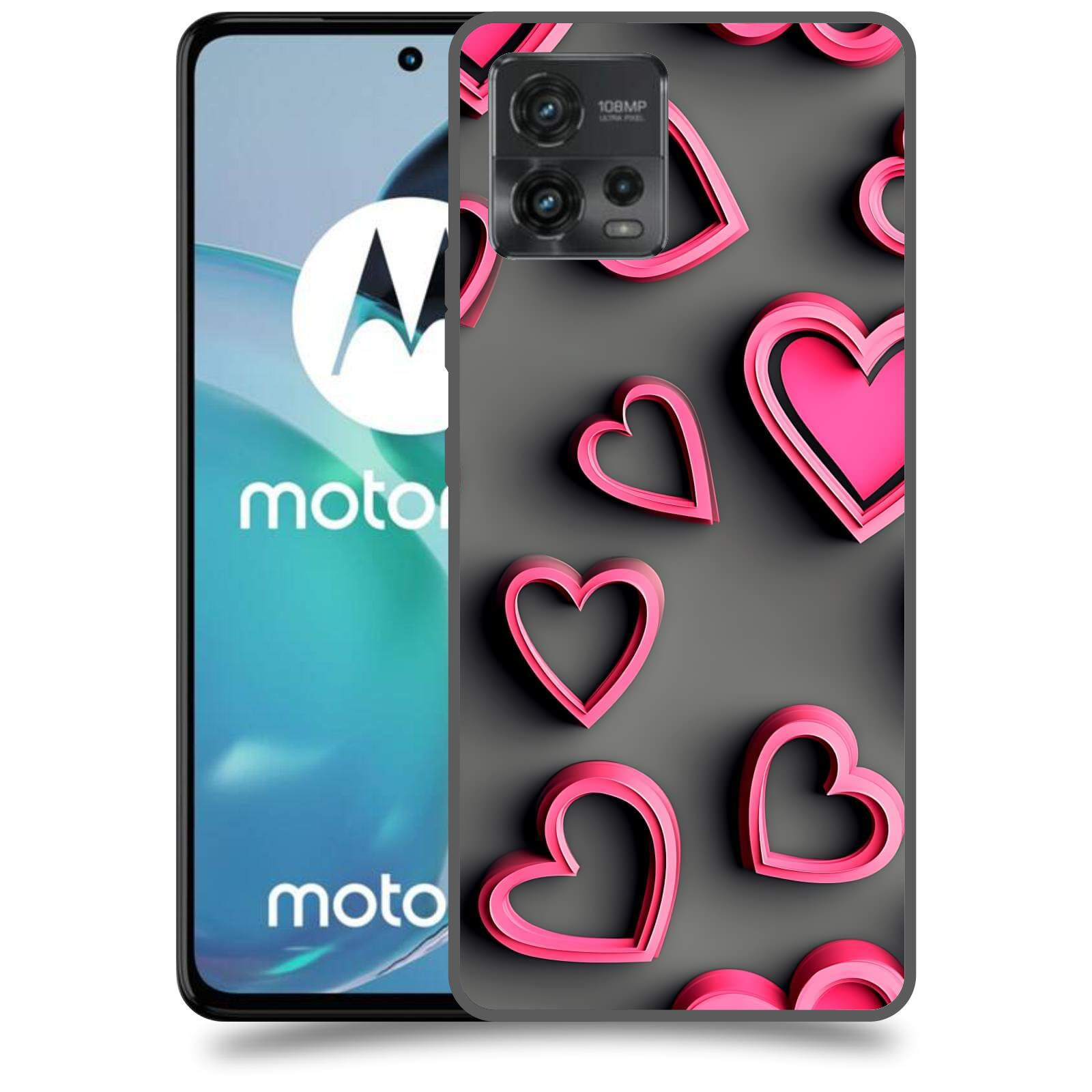 ACOVER Kryt na mobil Motorola Moto G72 - Romantika a Harmonie