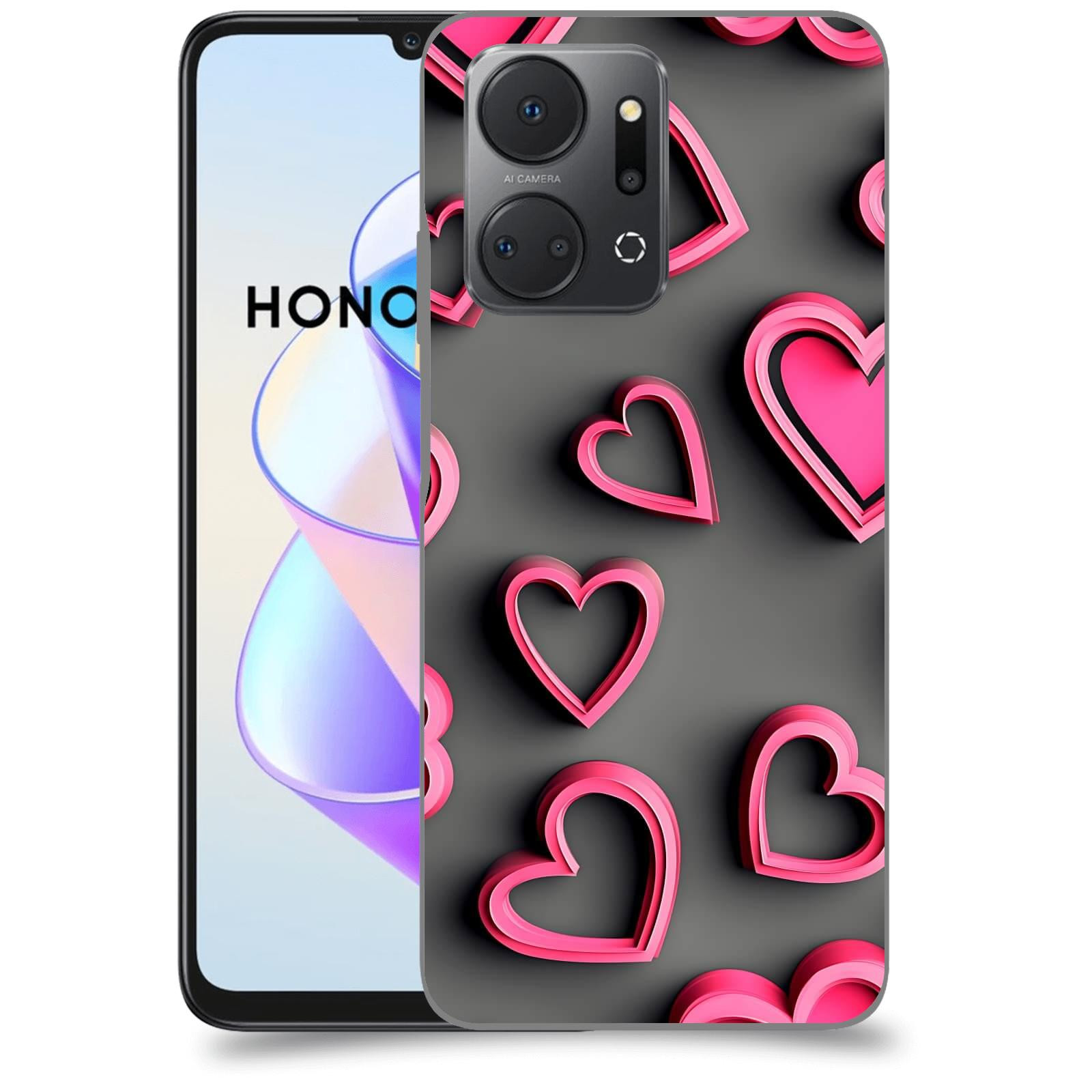 ACOVER Kryt na mobil HONOR X7a - Romantika a Harmonie