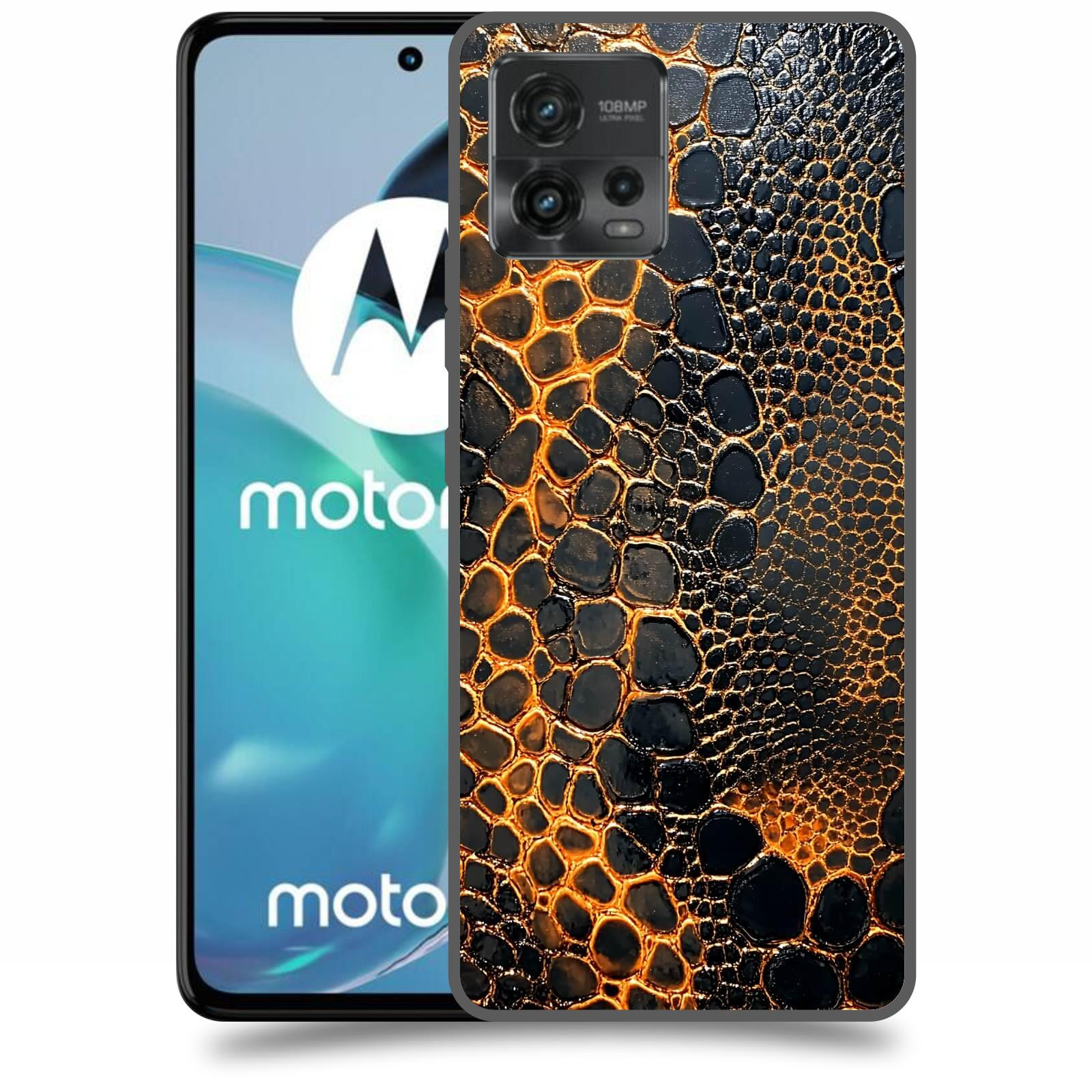 ACOVER Kryt na mobil Motorola Moto G72 - Síť a Energie
