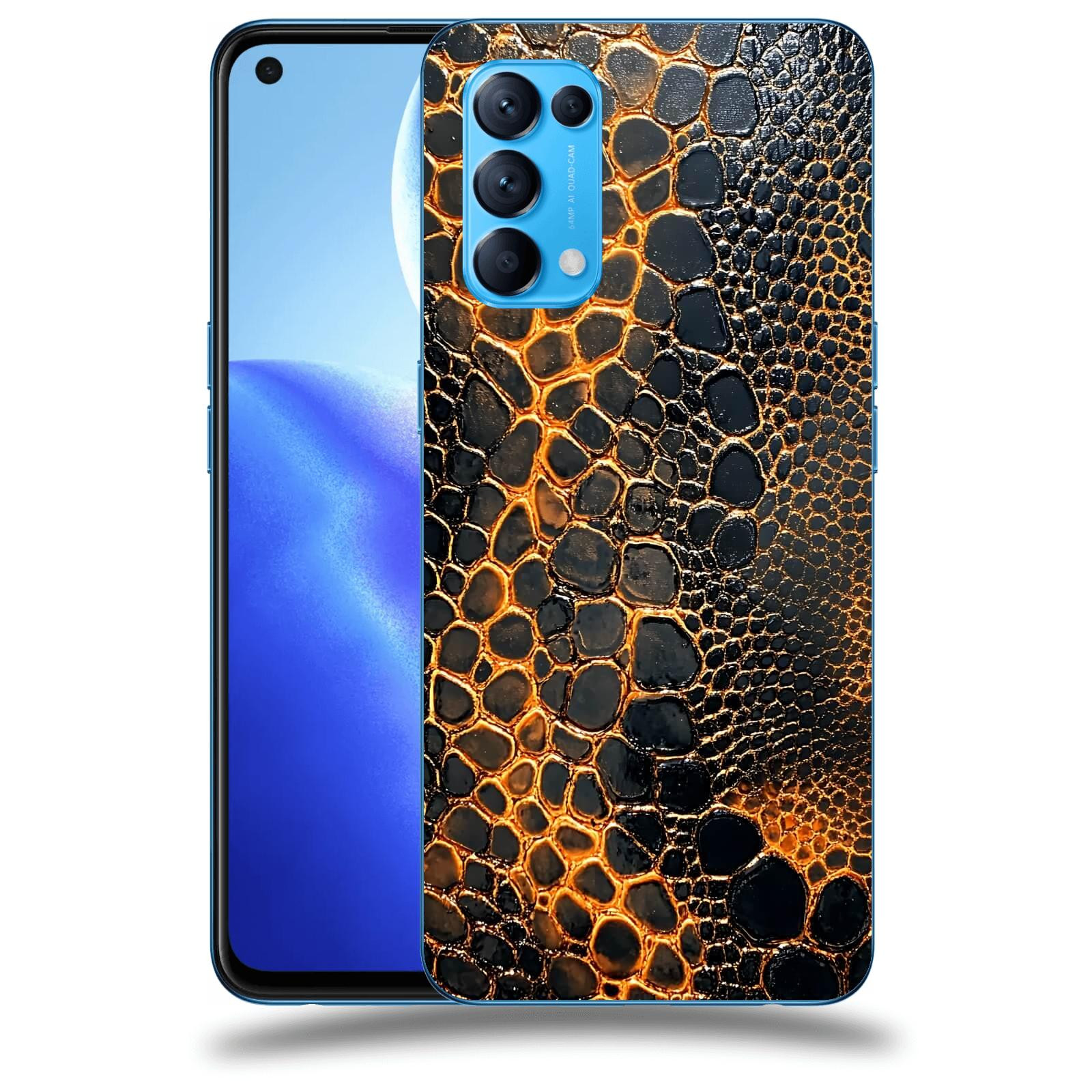 ACOVER Kryt na mobil OPPO Reno 5 5G - Síť a Energie