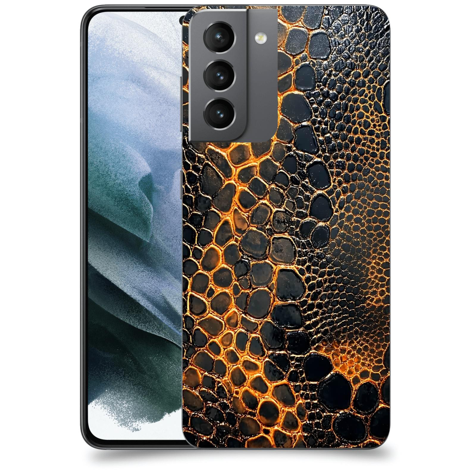 ACOVER Kryt na mobil Samsung Galaxy S21 G991B - Síť a Energie
