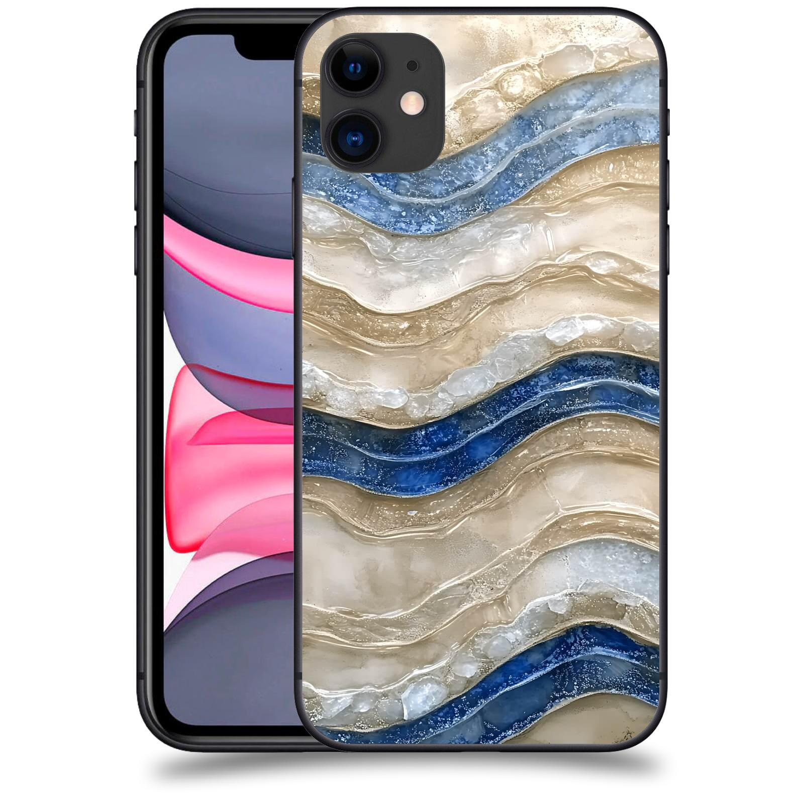 ACOVER Kryt na mobil Apple iPhone 11 - Struktura a Harmonie