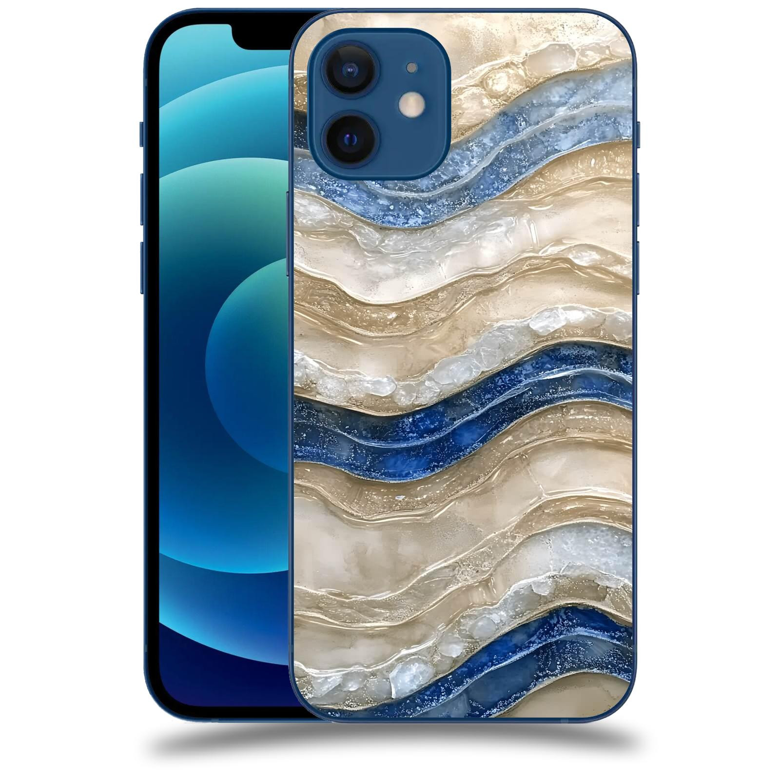 ACOVER Kryt na mobil Apple iPhone 12 - Struktura a Harmonie