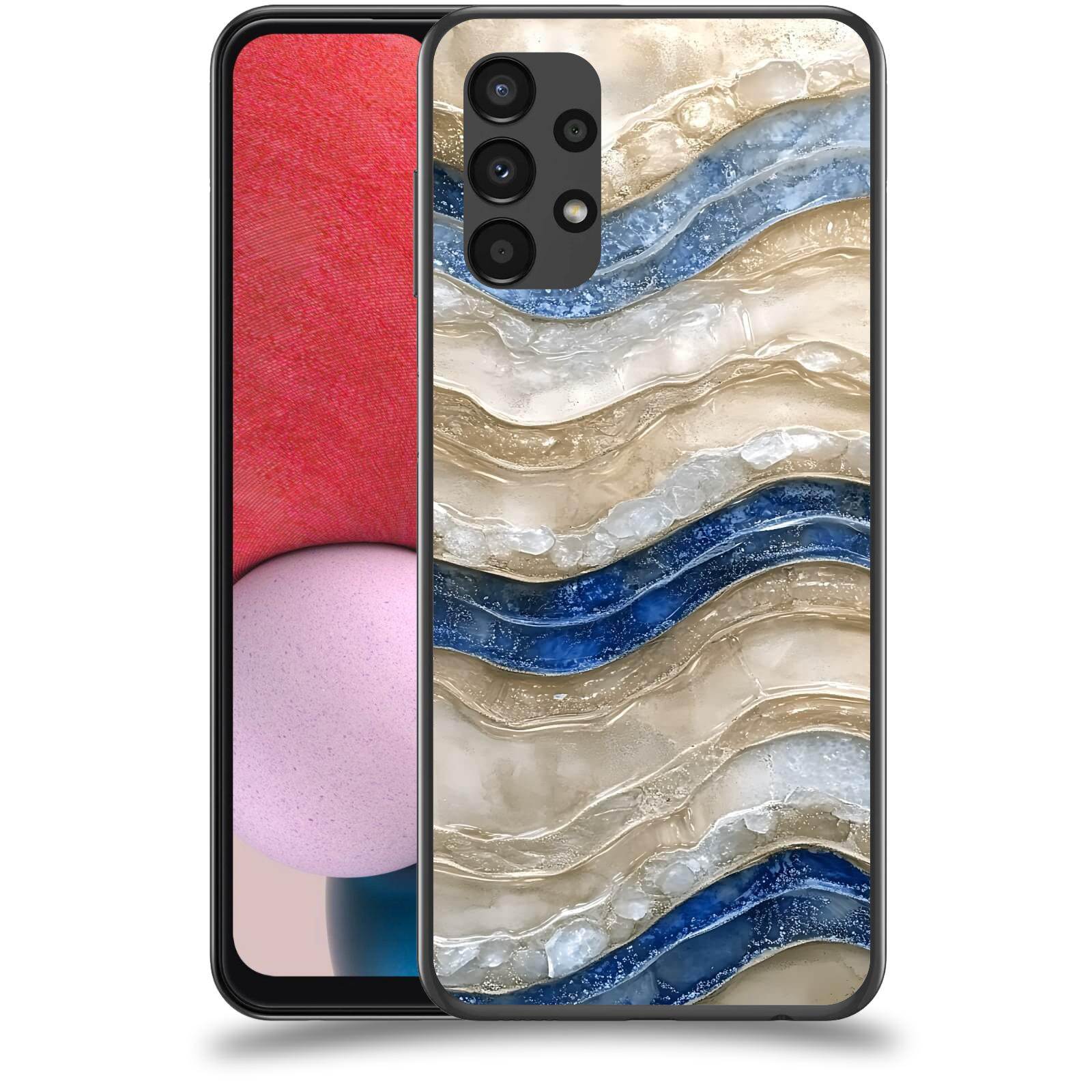 ACOVER Kryt na mobil Samsung Galaxy A13 4G A135 - Struktura a Harmonie