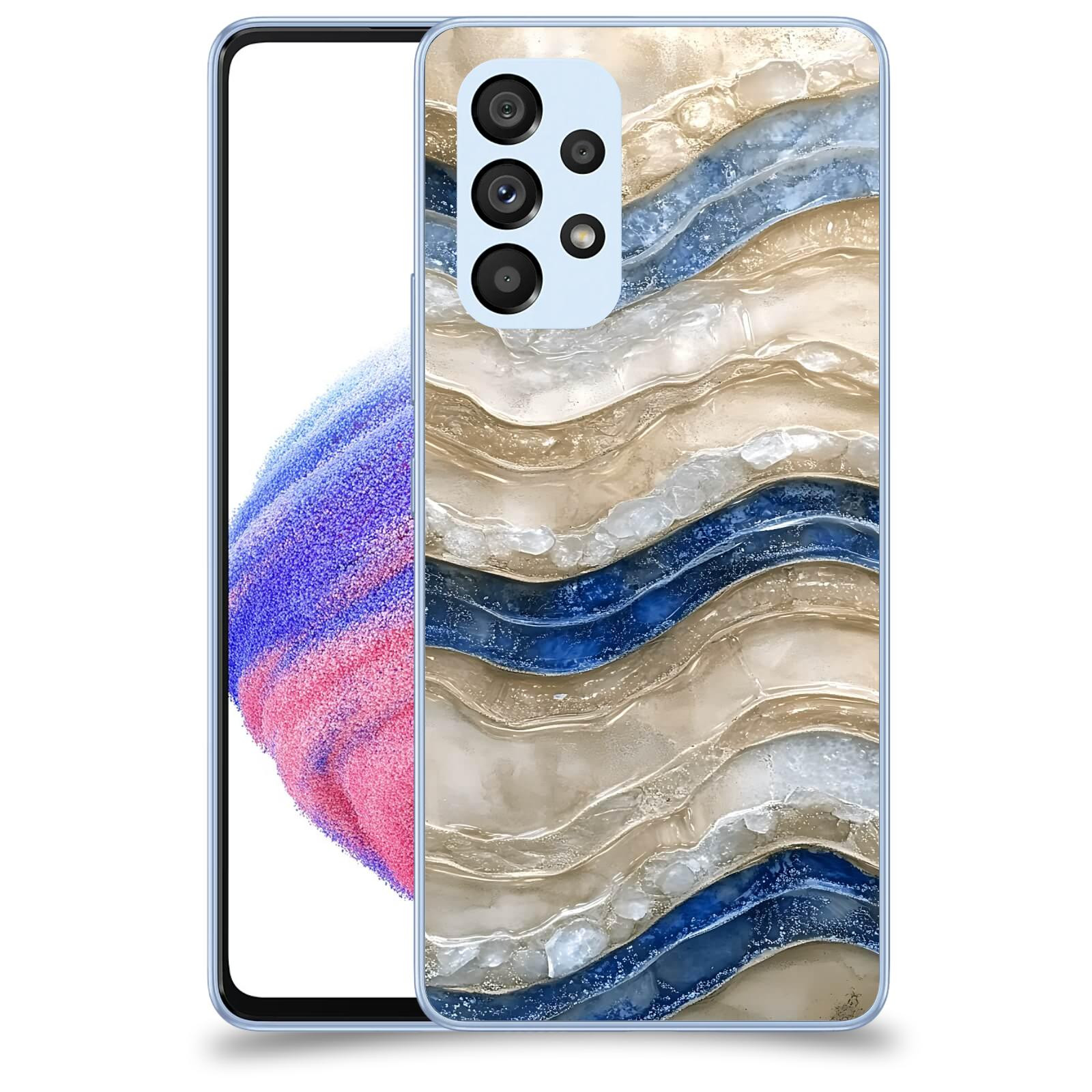 ACOVER Kryt na mobil Samsung Galaxy A32 5G A326B - Struktura a Harmonie