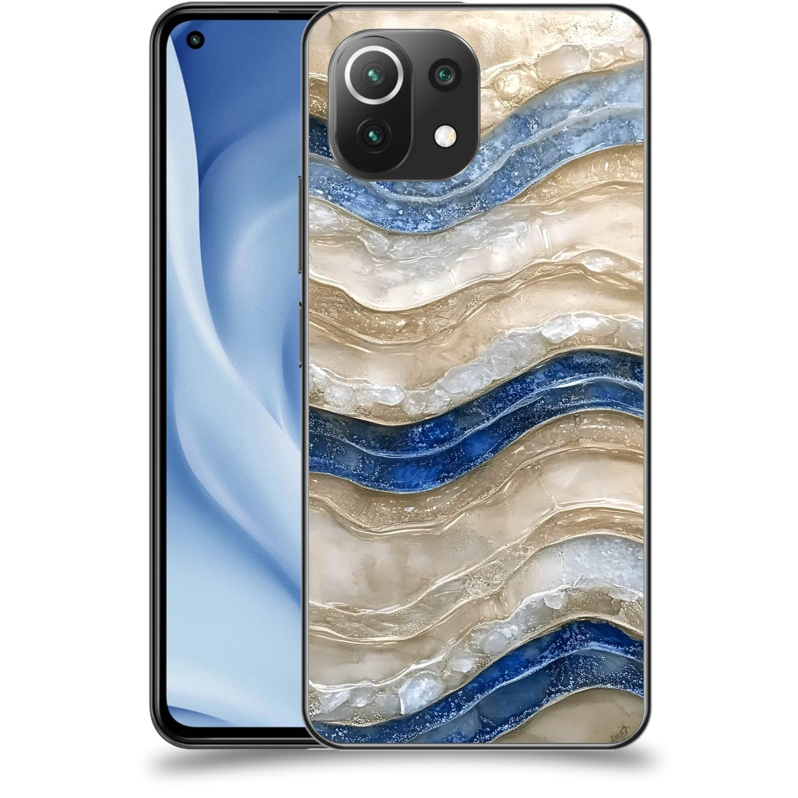 ACOVER Kryt na mobil Xiaomi Mi 11 Lite - Struktura a Harmonie