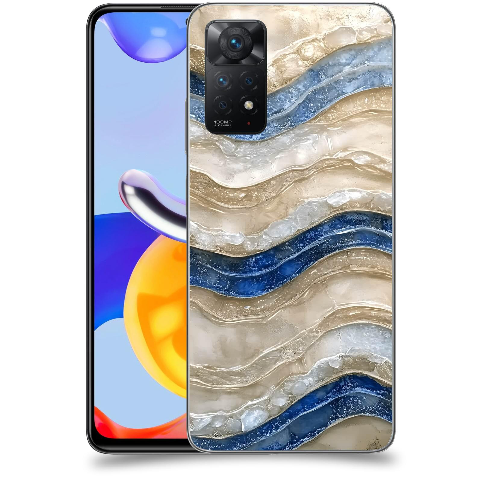 ACOVER Kryt na mobil Xiaomi Redmi Note 11 Pro - Struktura a Harmonie
