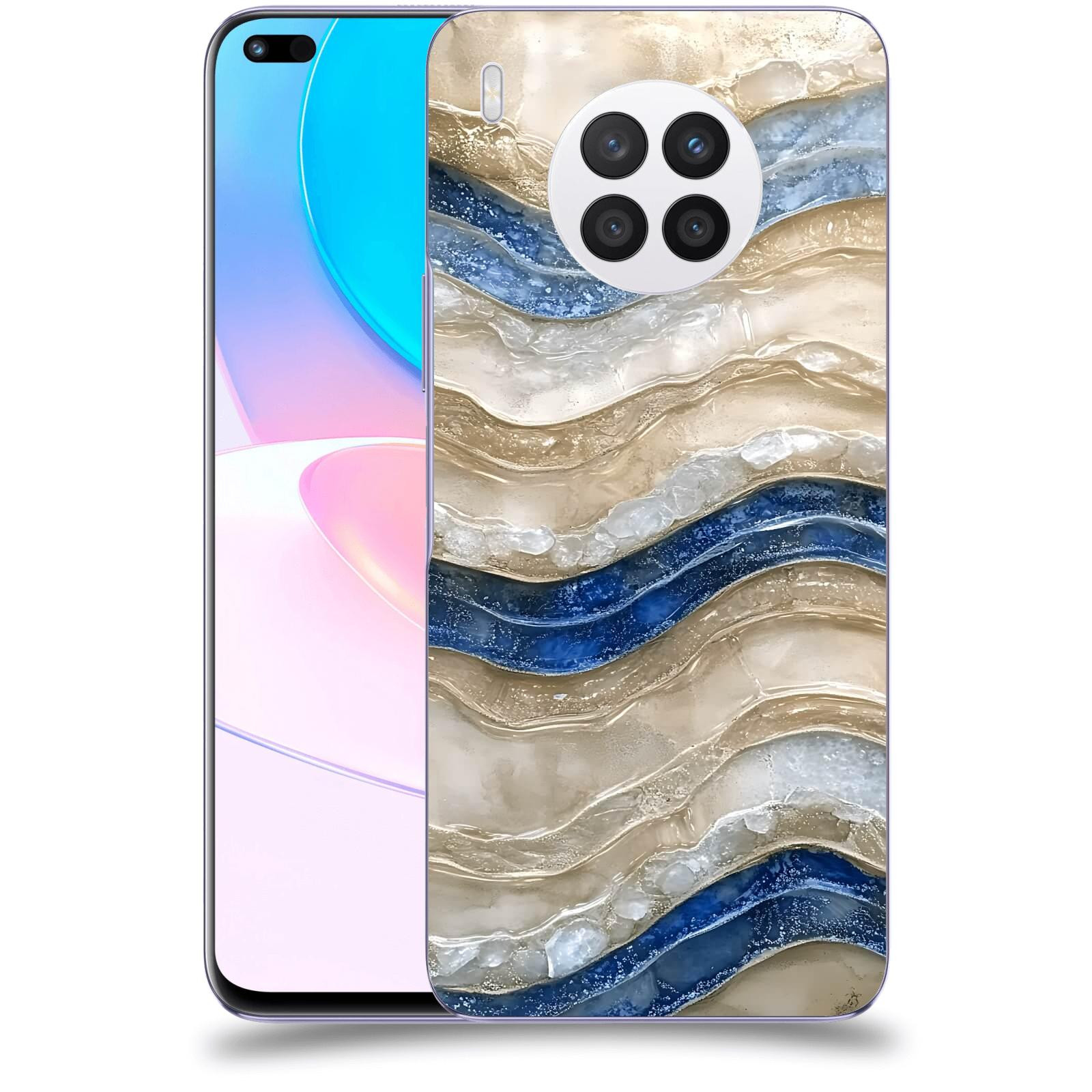 ACOVER Kryt na mobil Huawei Nova 8i - Struktura a Harmonie