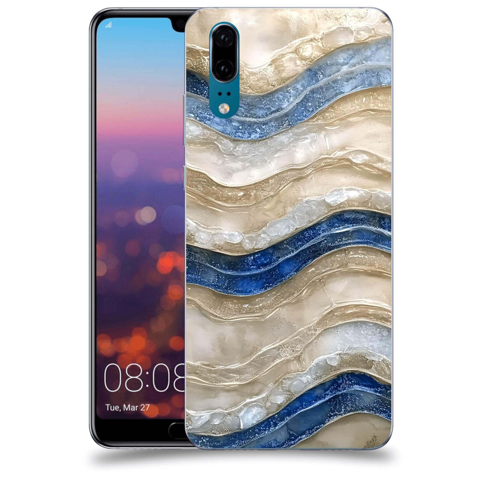 ACOVER Kryt na mobil Huawei P20 - Struktura a Harmonie