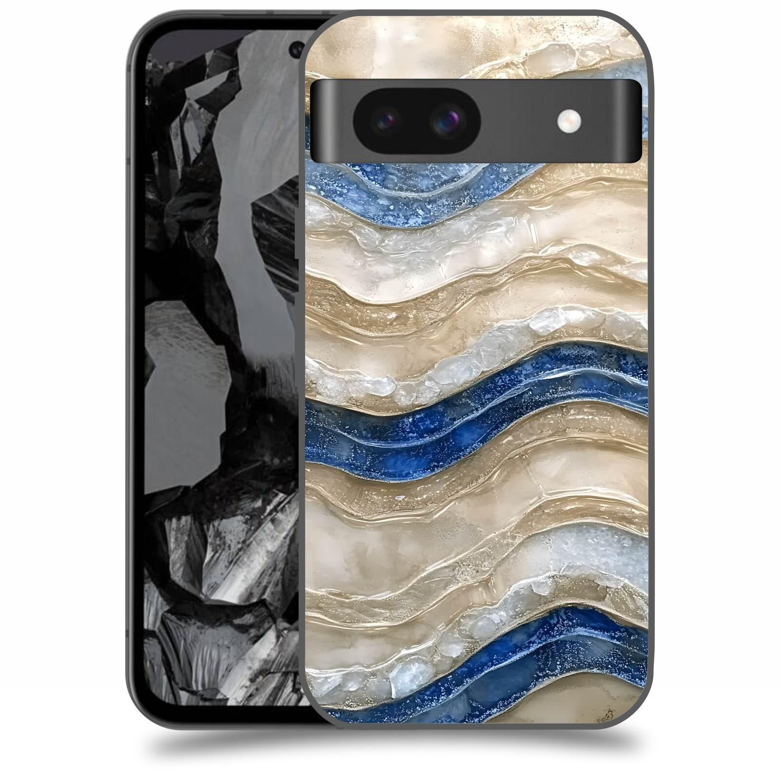 ACOVER Kryt na mobil Google Pixel 8A - Struktura a Harmonie