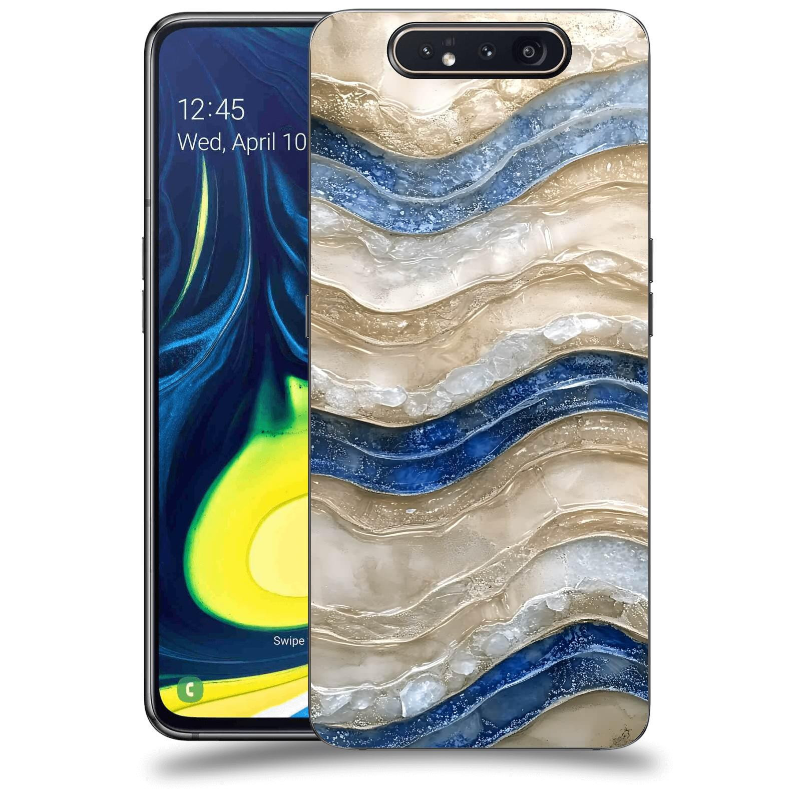 ACOVER Kryt na mobil Samsung Galaxy A80 A805F - Struktura a Harmonie