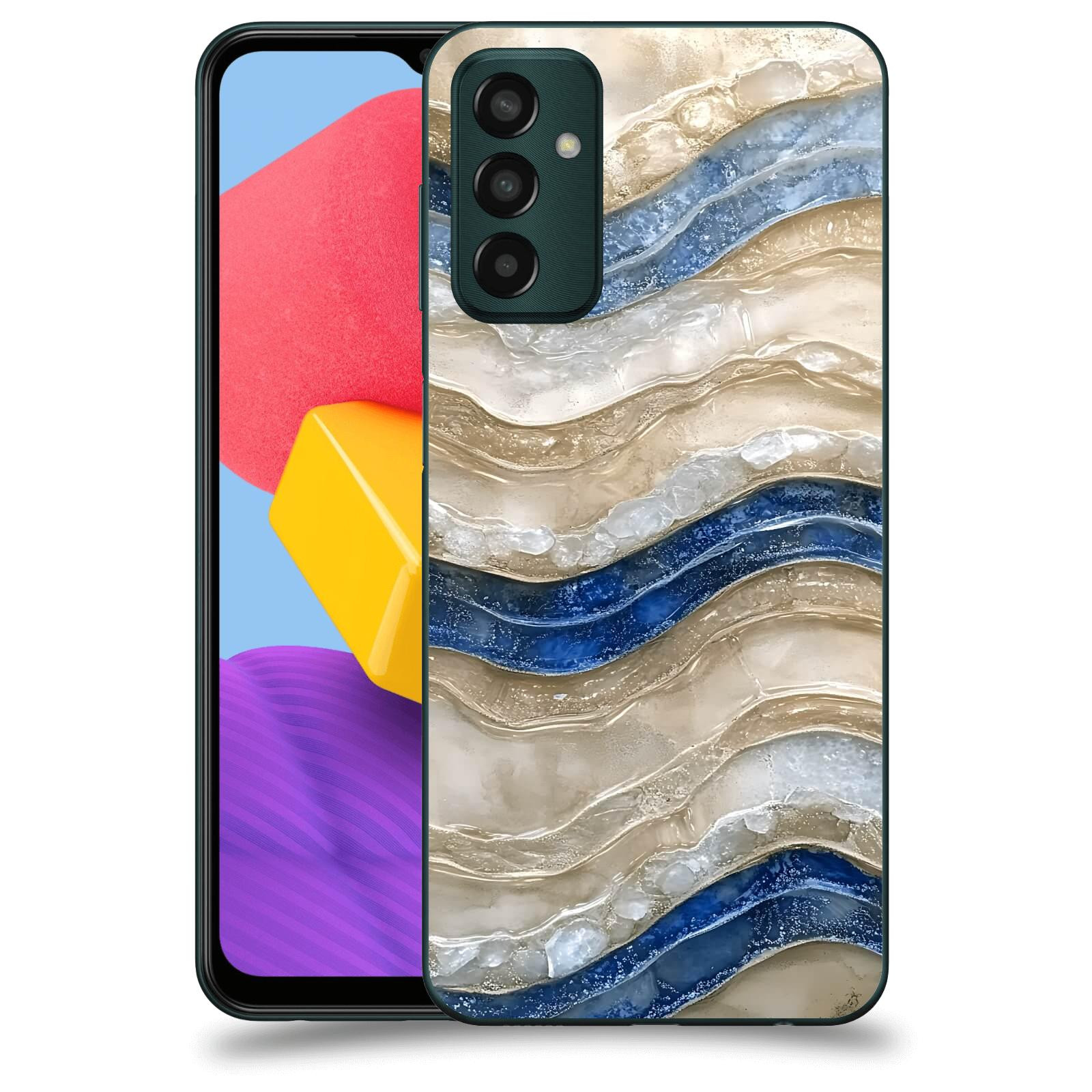 ACOVER Kryt na mobil Samsung Galaxy M13 M135F - Struktura a Harmonie