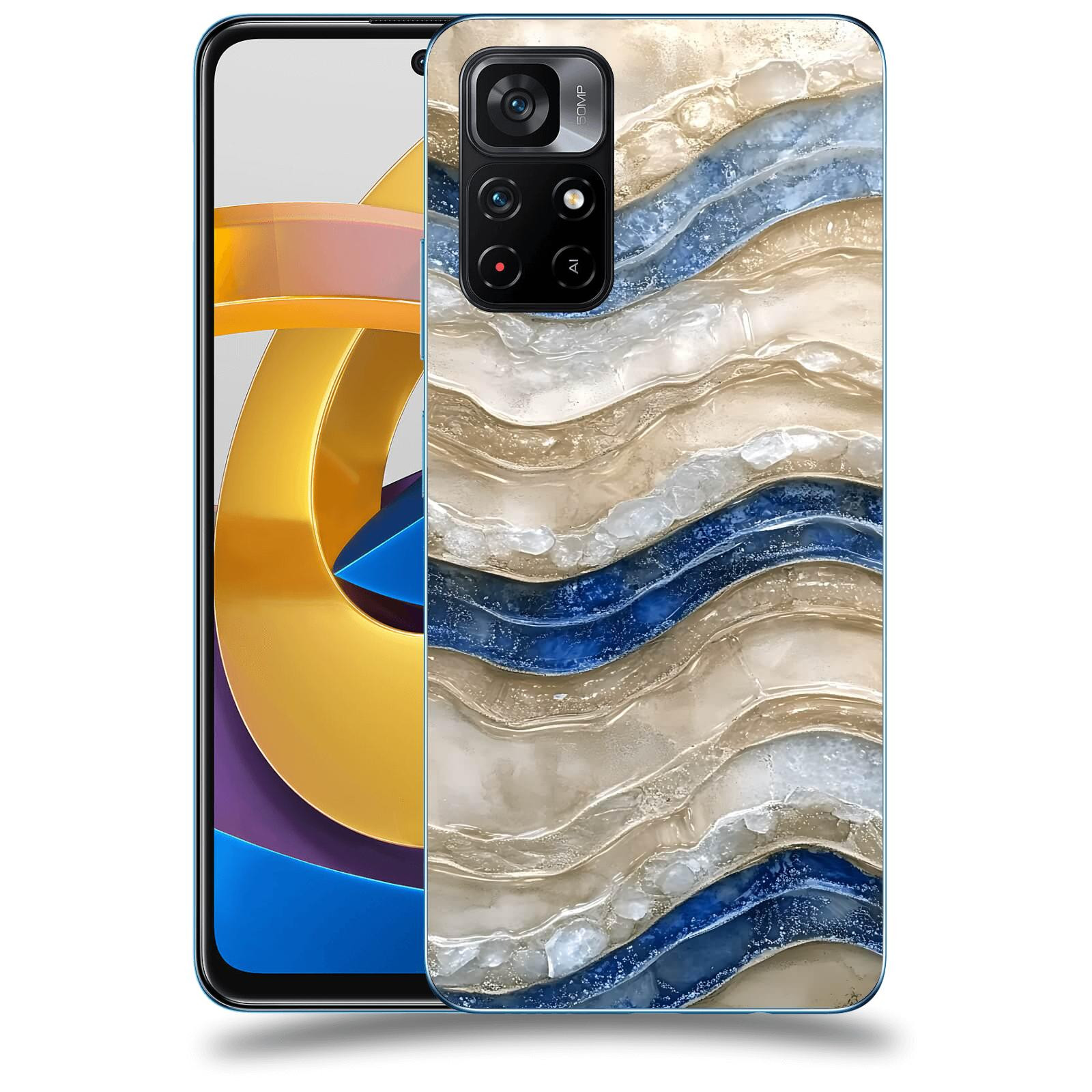 ACOVER Kryt na mobil Xiaomi Poco M4 Pro - Struktura a Harmonie