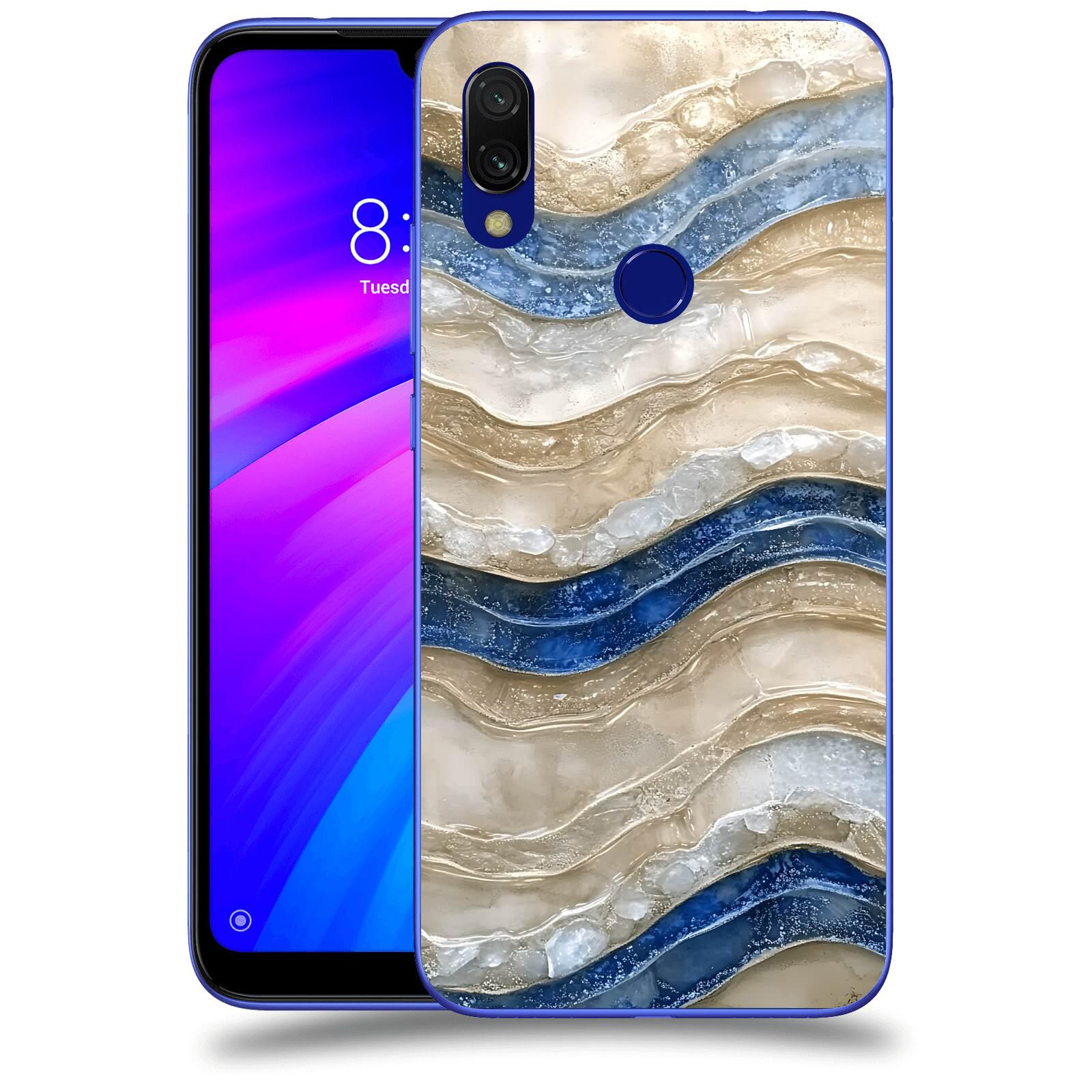 ACOVER Kryt na mobil Xiaomi Redmi 7 - Struktura a Harmonie