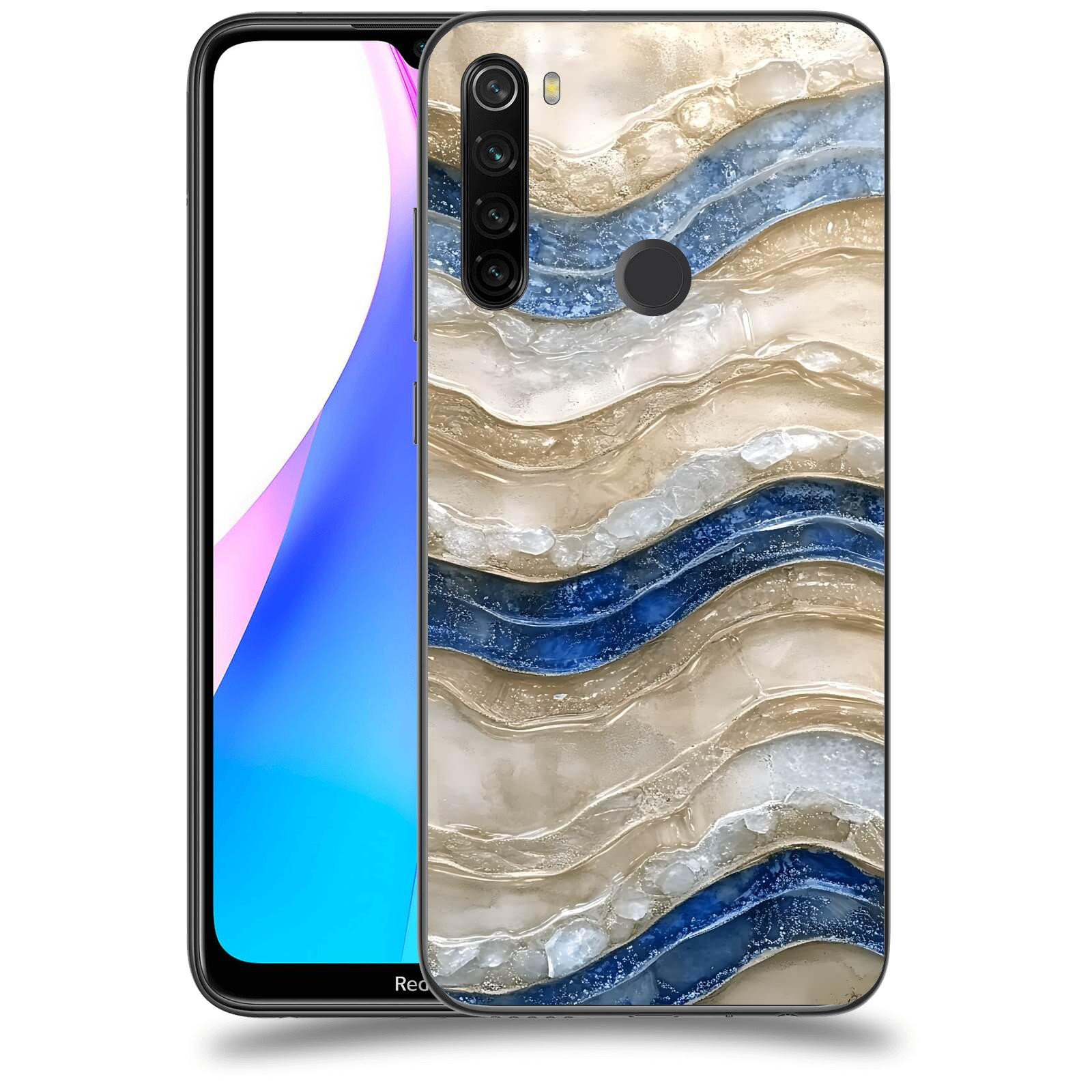 ACOVER Kryt na mobil Xiaomi Redmi Note 8T - Struktura a Harmonie