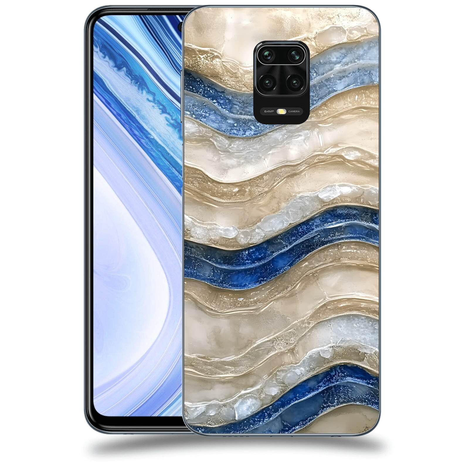 ACOVER Kryt na mobil Xiaomi Redmi Note 9 Pro - Struktura a Harmonie