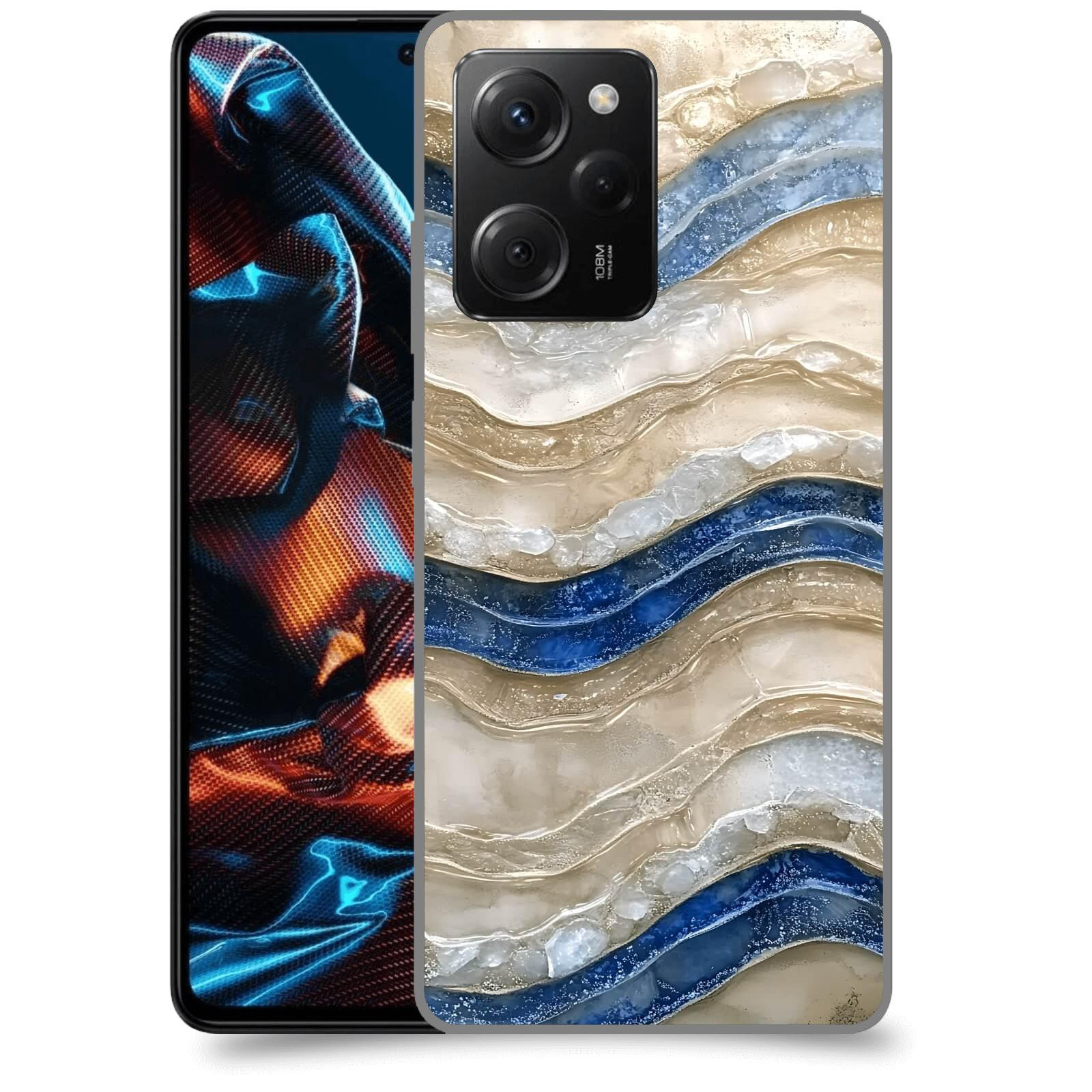 ACOVER Kryt na mobil Xiaomi Poco X5 Pro - Struktura a Harmonie