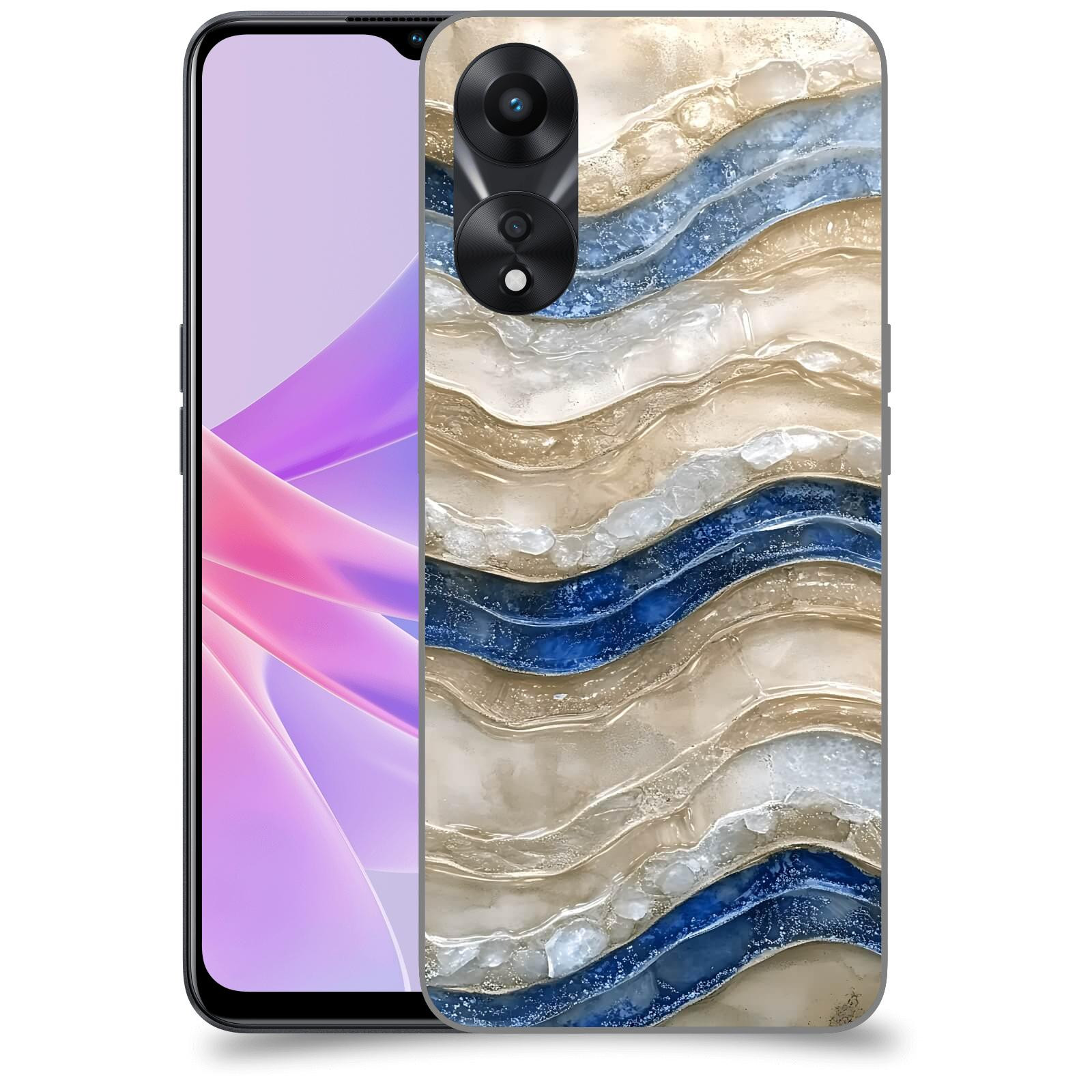 ACOVER Kryt na mobil OPPO A78 5G - Struktura a Harmonie