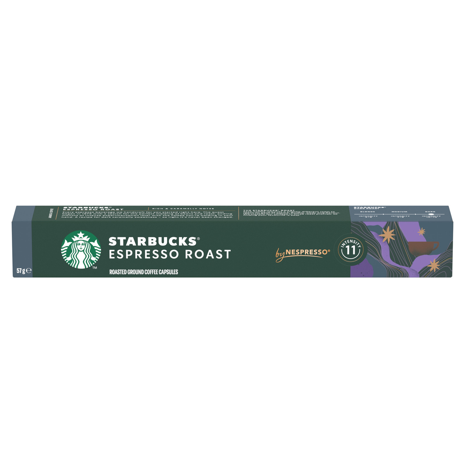 NESTLÉ Starbucks® by Nespresso® Espresso Roast, kávové kapsle 10 ks
