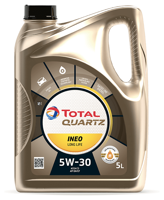 Motorový olej TOTAL QUARTZ INEO LONG LIFE 5W30, 5 l