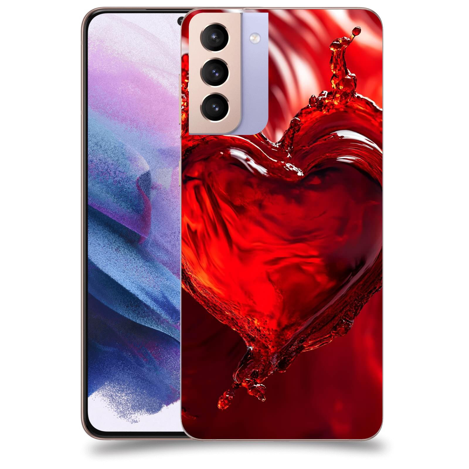 ACOVER Kryt na mobil Samsung Galaxy S21+ G996F - Love II