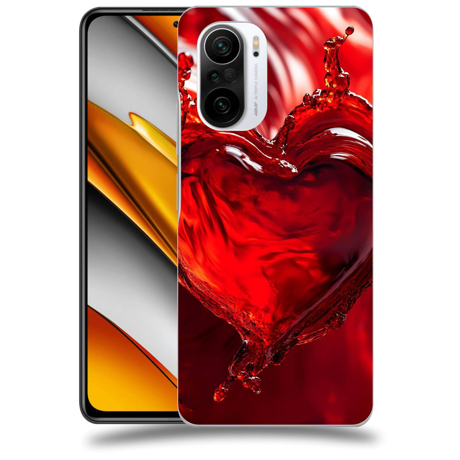 ACOVER Kryt na mobil Xiaomi Poco F3 - Love II