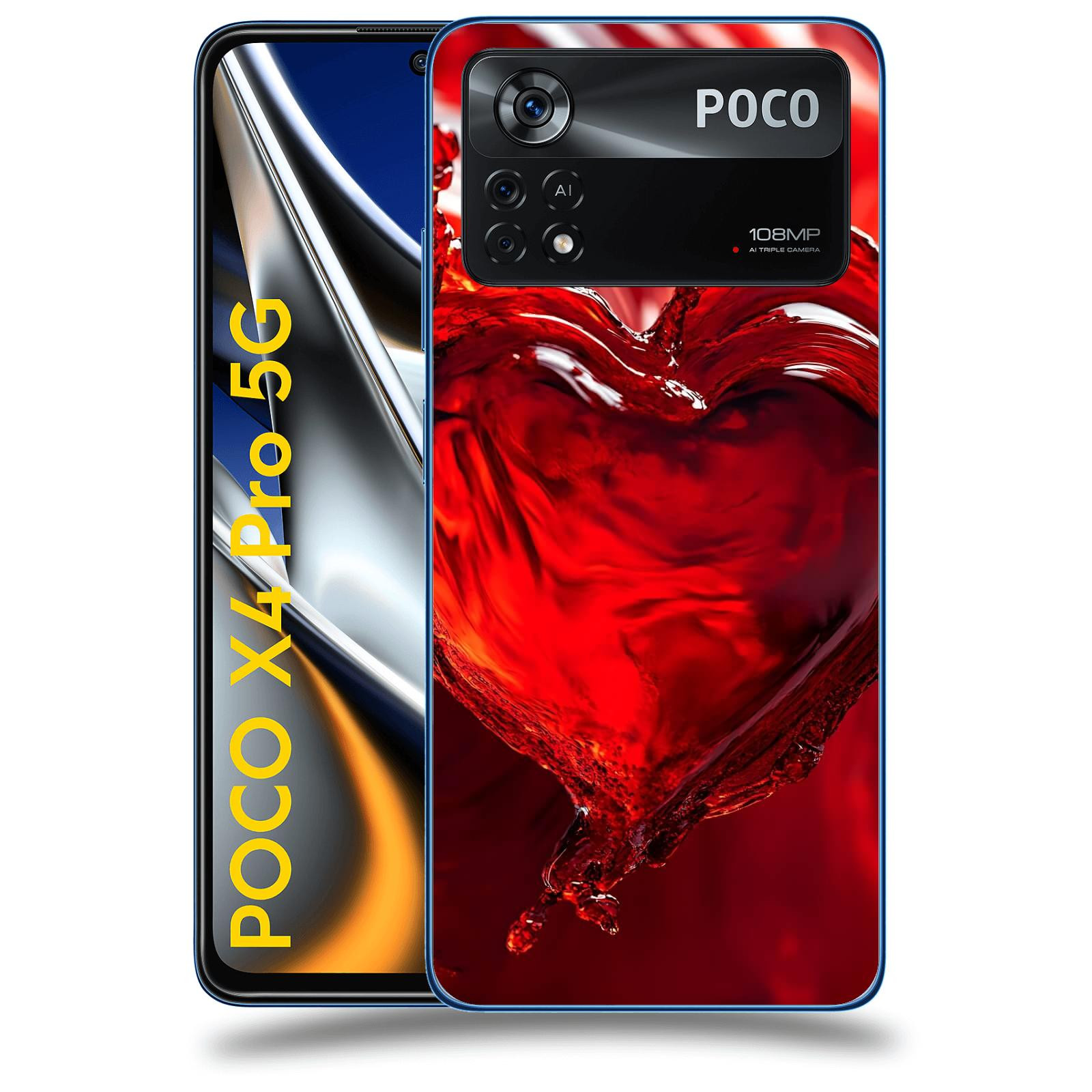 ACOVER Kryt na mobil Xiaomi Poco X4 Pro 5G - Love II