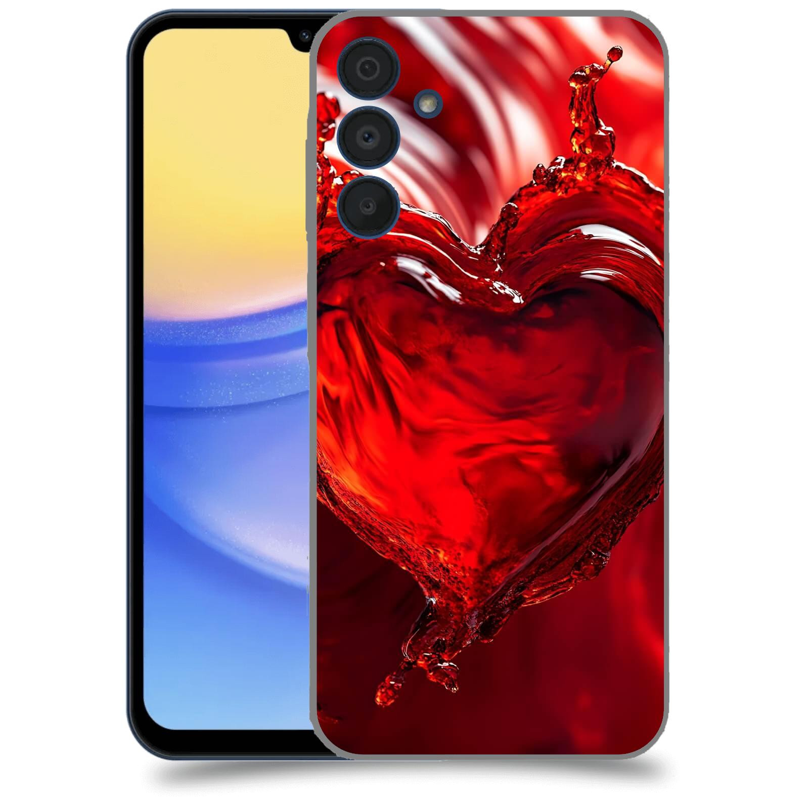 ACOVER Kryt na mobil Samsung Galaxy A15 5G - Love II