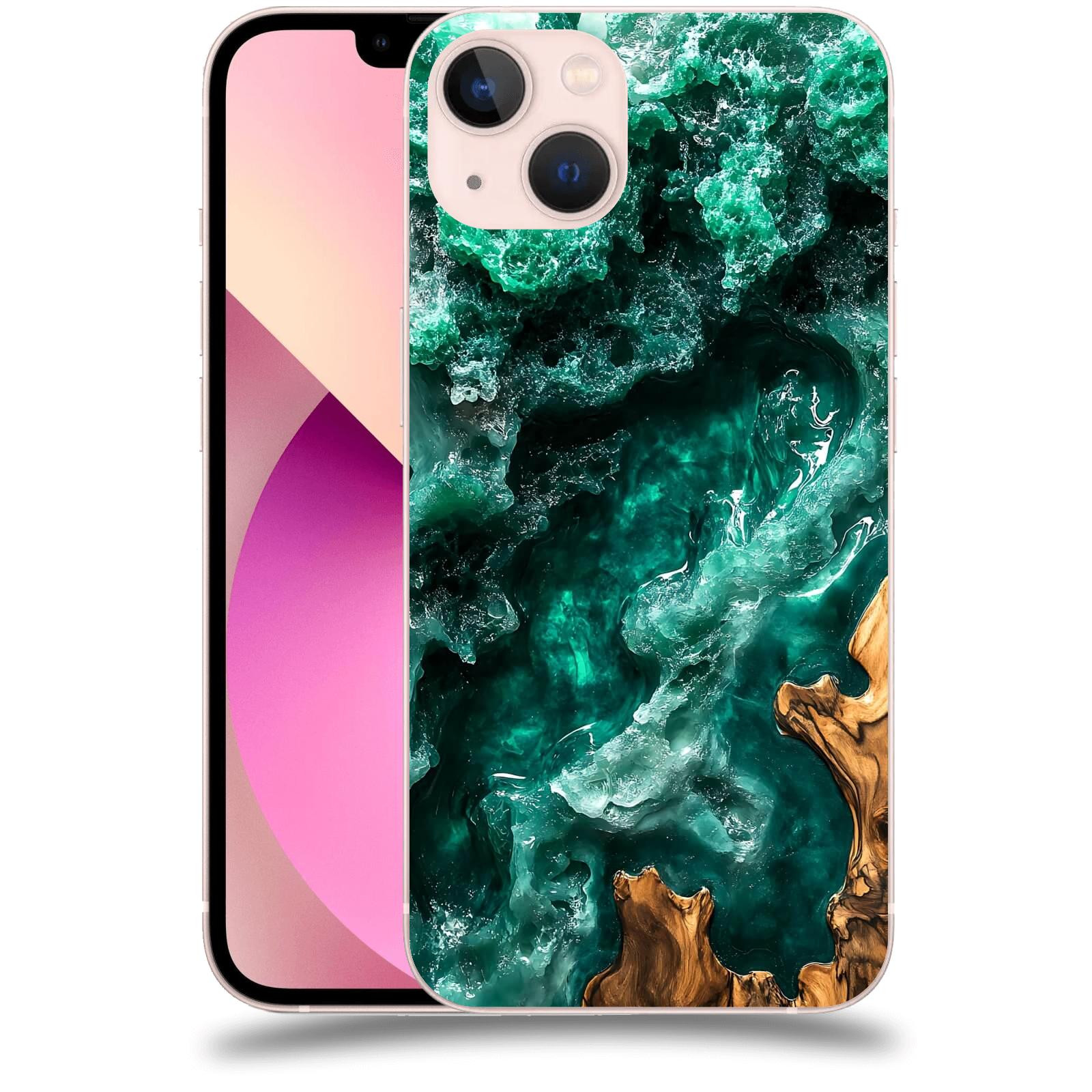 ACOVER Kryt na mobil Apple iPhone 13 - Forest Wood I