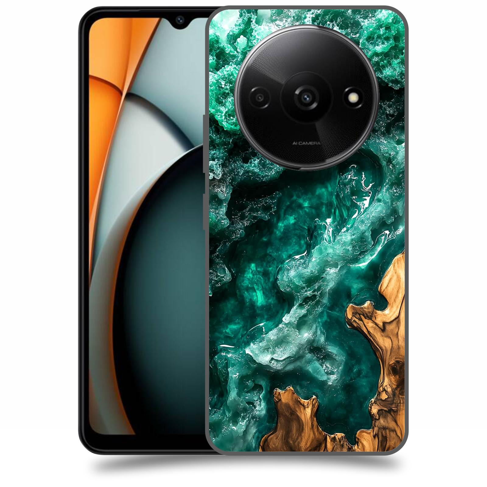 ACOVER Kryt na mobil Xiaomi Redmi A3 - Forest Wood I