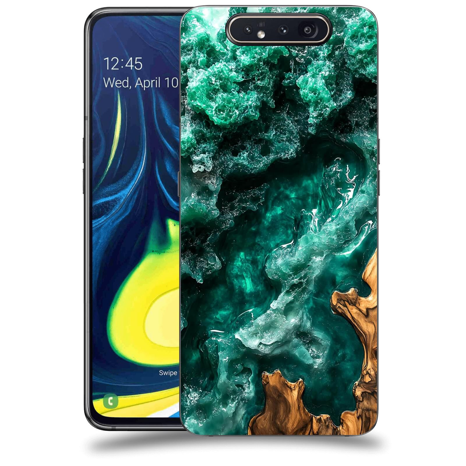 ACOVER Kryt na mobil Samsung Galaxy A80 A805F - Forest Wood I