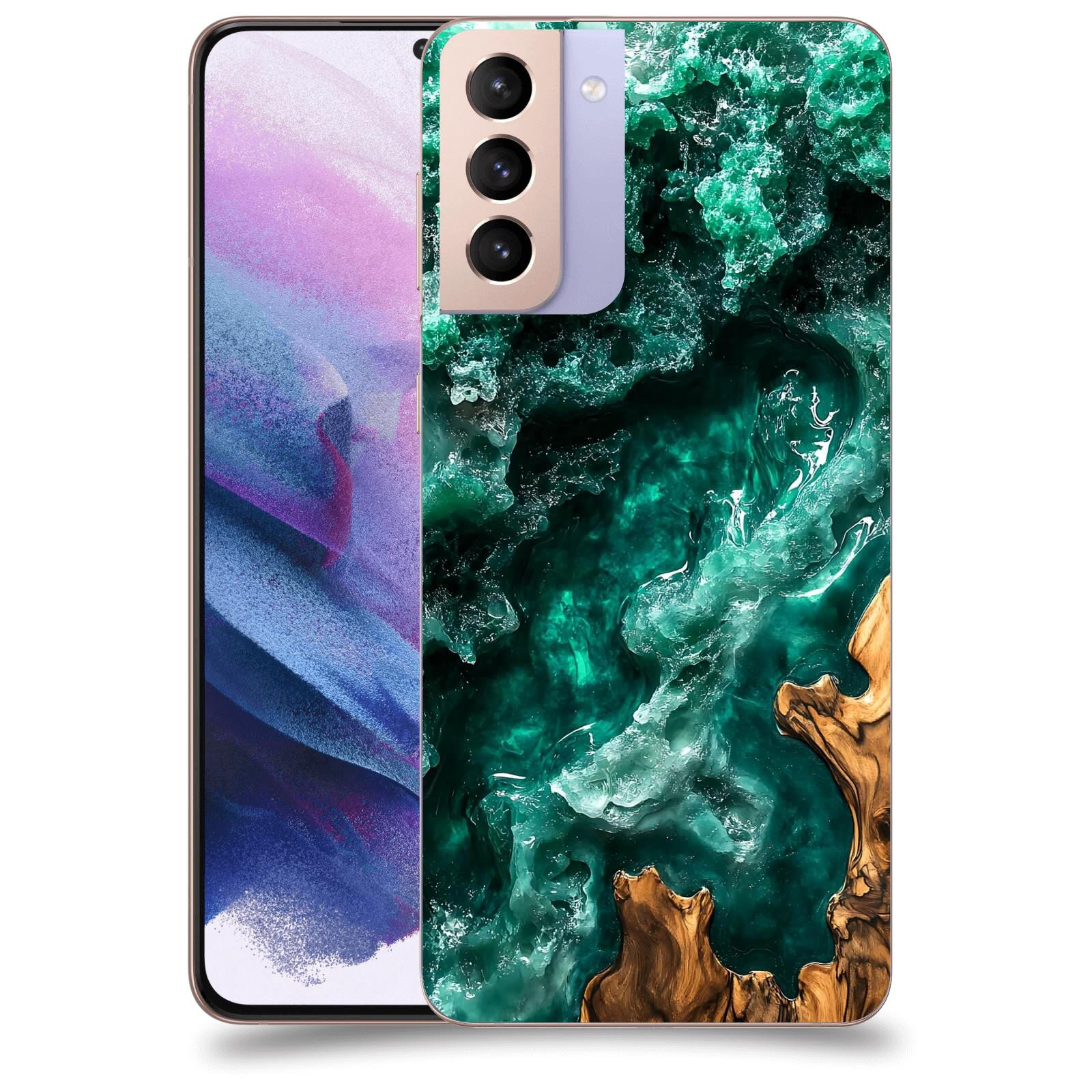 ACOVER Kryt na mobil Samsung Galaxy S21+ G996F - Forest Wood I