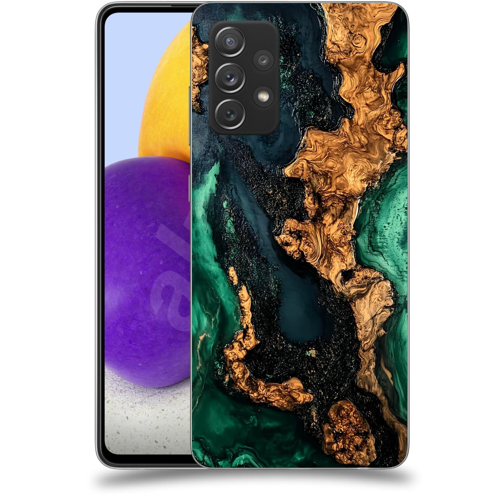 ACOVER Kryt na mobil Samsung Galaxy A72 A725F - Forest Wood II