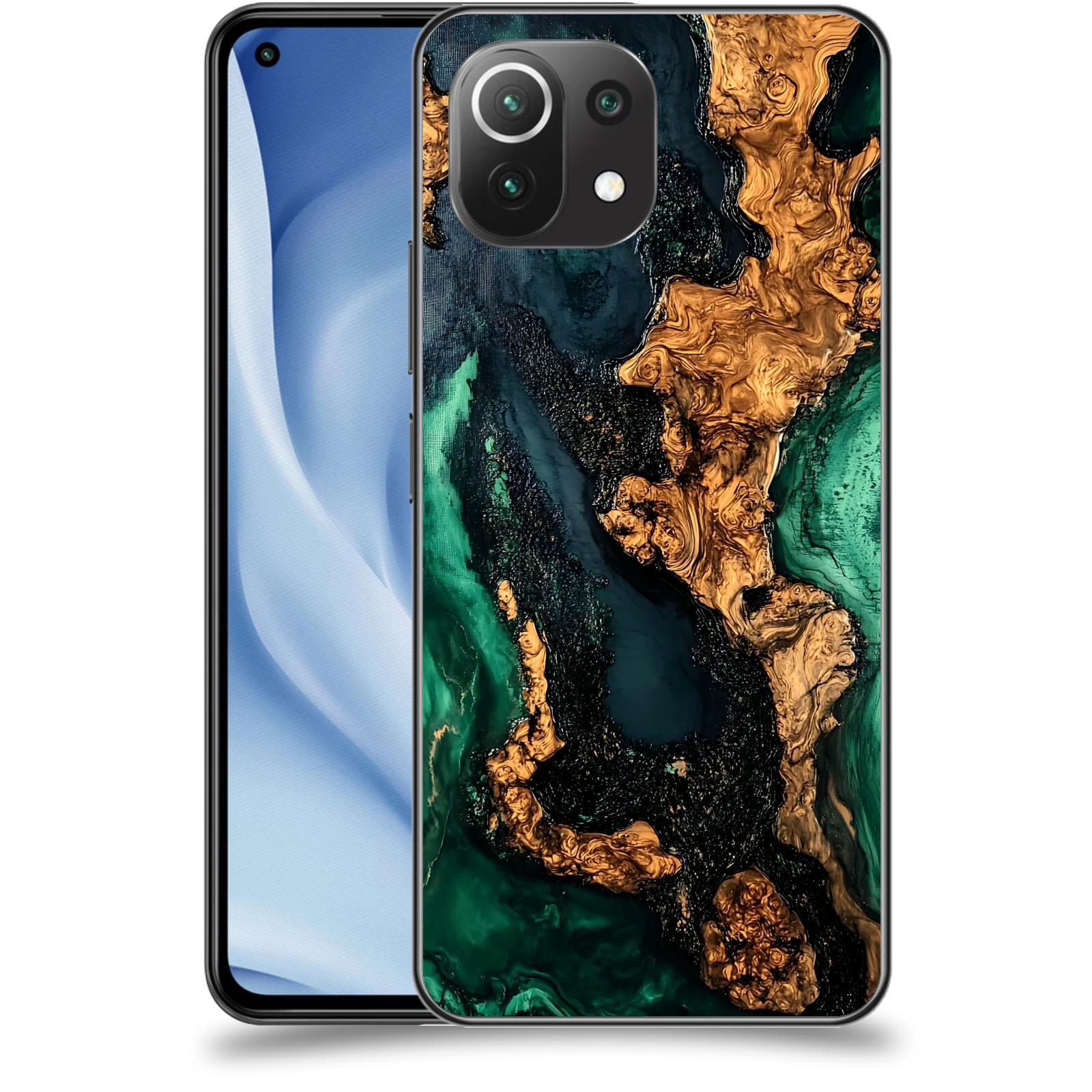 ACOVER Kryt na mobil Xiaomi Mi 11 Lite - Forest Wood II