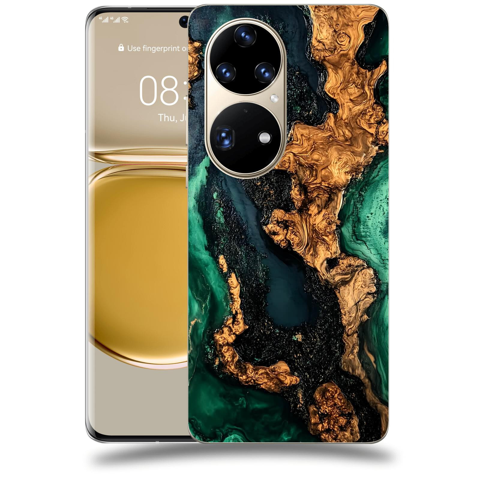 ACOVER Kryt na mobil Huawei P50 - Forest Wood II