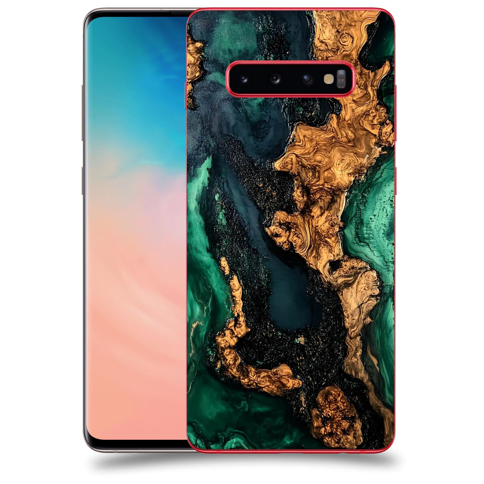 ACOVER Kryt na mobil Samsung Galaxy S10 Plus G975 - Forest Wood II