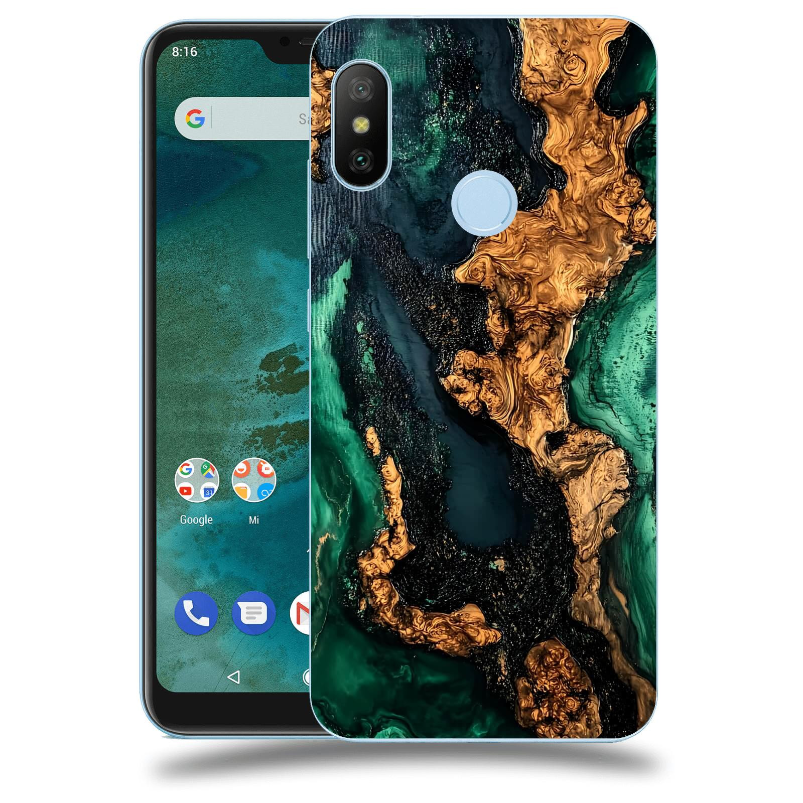ACOVER Kryt na mobil Xiaomi Mi A2 Lite - Forest Wood II