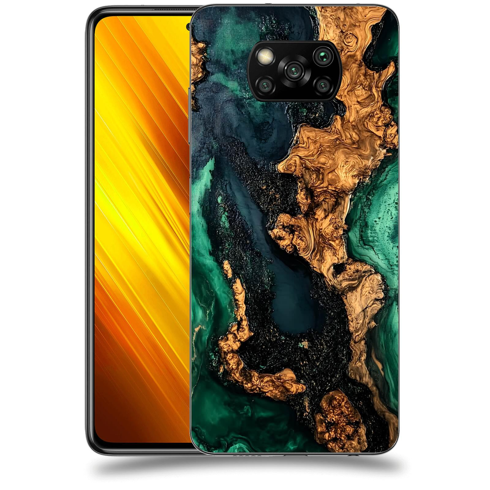 ACOVER Kryt na mobil Xiaomi Poco X3 - Forest Wood II