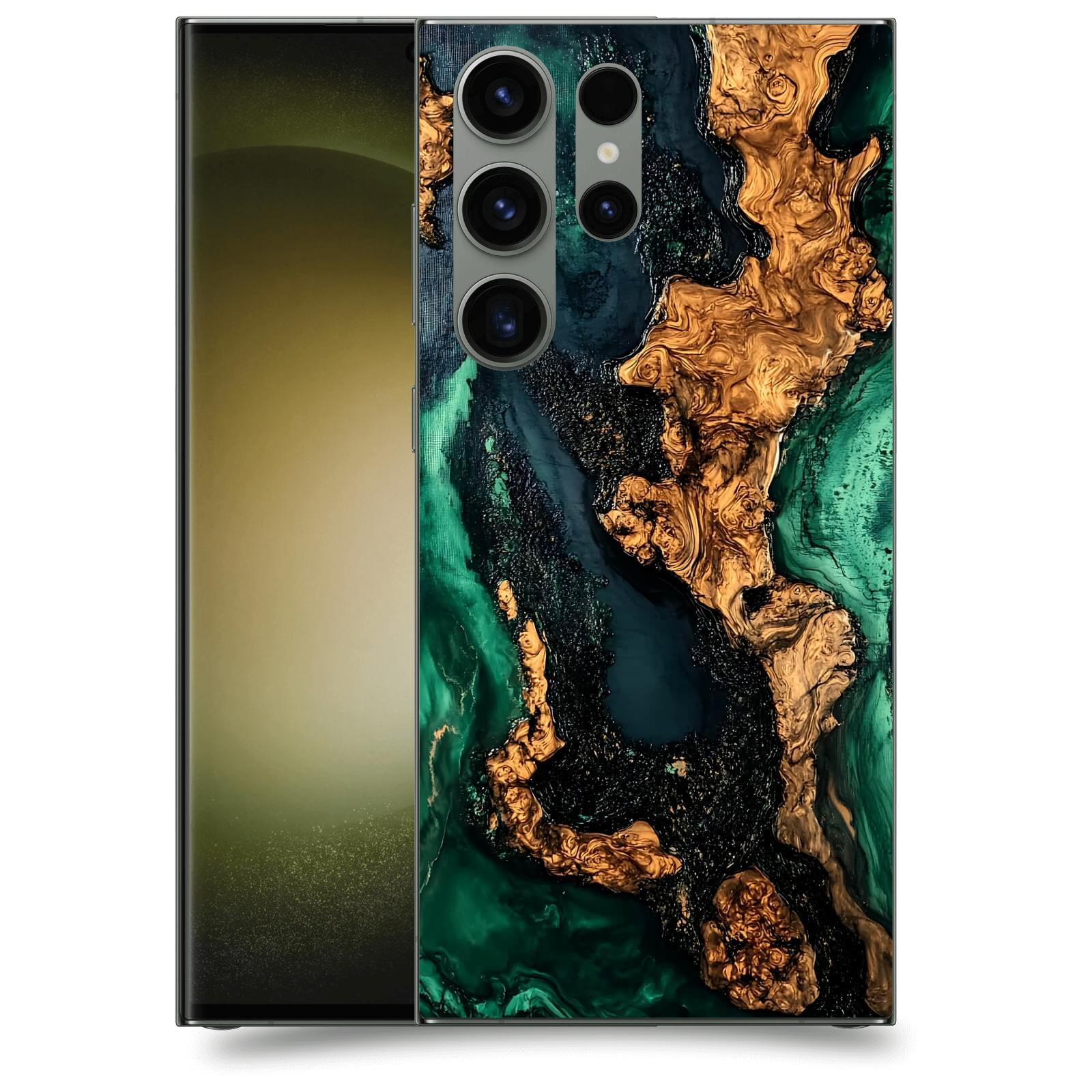 ACOVER Kryt na mobil Samsung Galaxy S23 Ultra 5G - Forest Wood II