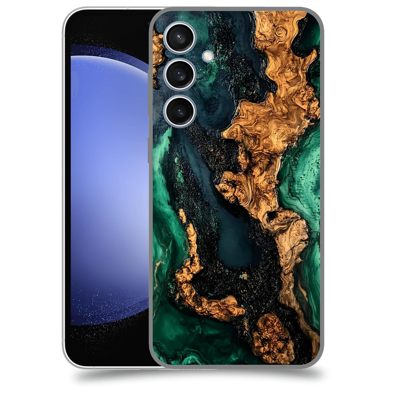 ACOVER Kryt na mobil Samsung Galaxy S23 FE - Forest Wood II