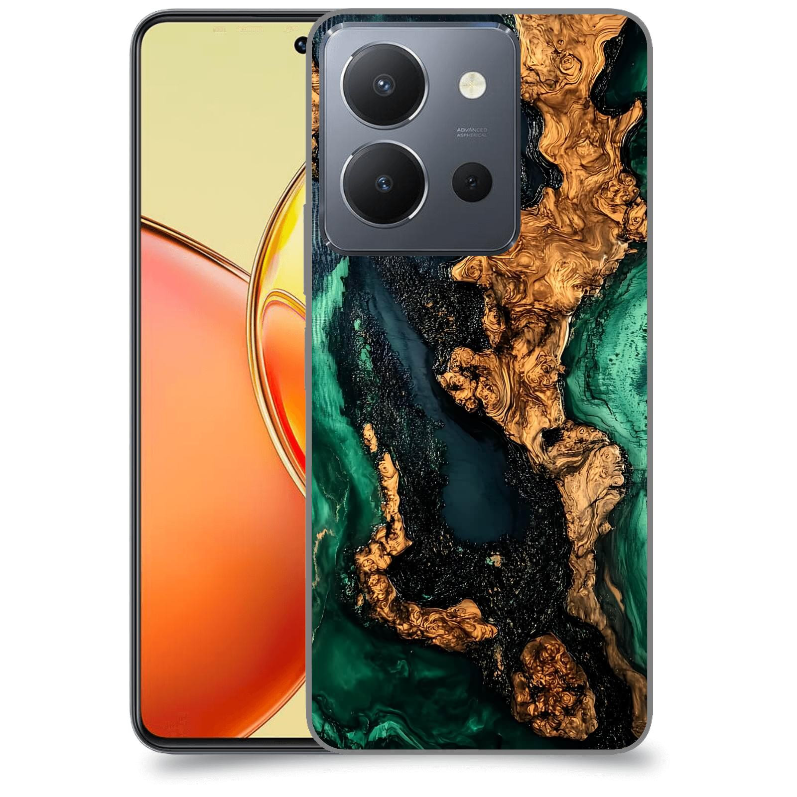 ACOVER Kryt na mobil Vivo Y36 - Forest Wood II