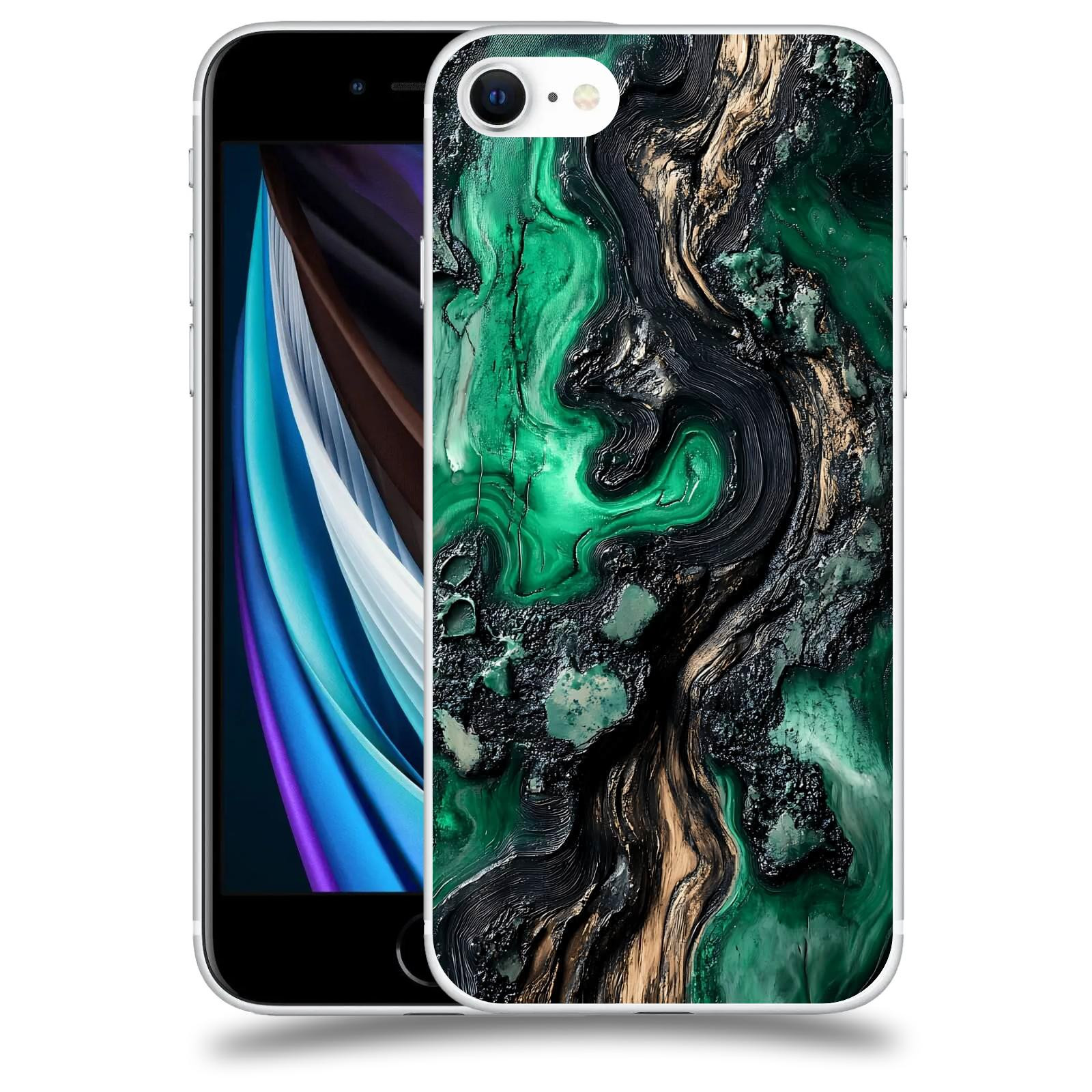 ACOVER Kryt na mobil Apple iPhone SE 2020 - Forest Wood III